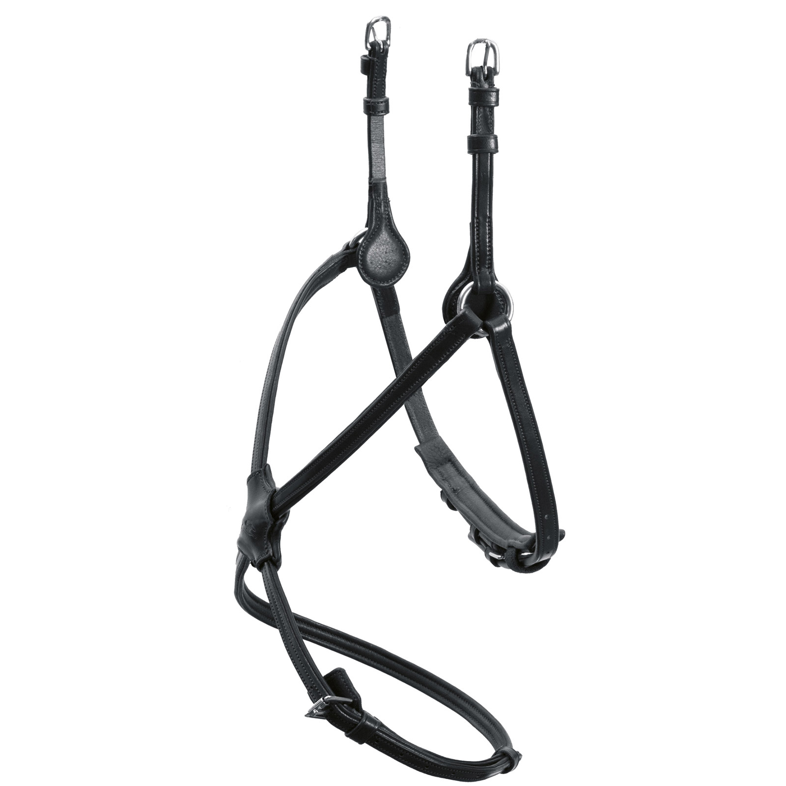 Black/Silver Schockemöhle Sports Noseband Rio Select