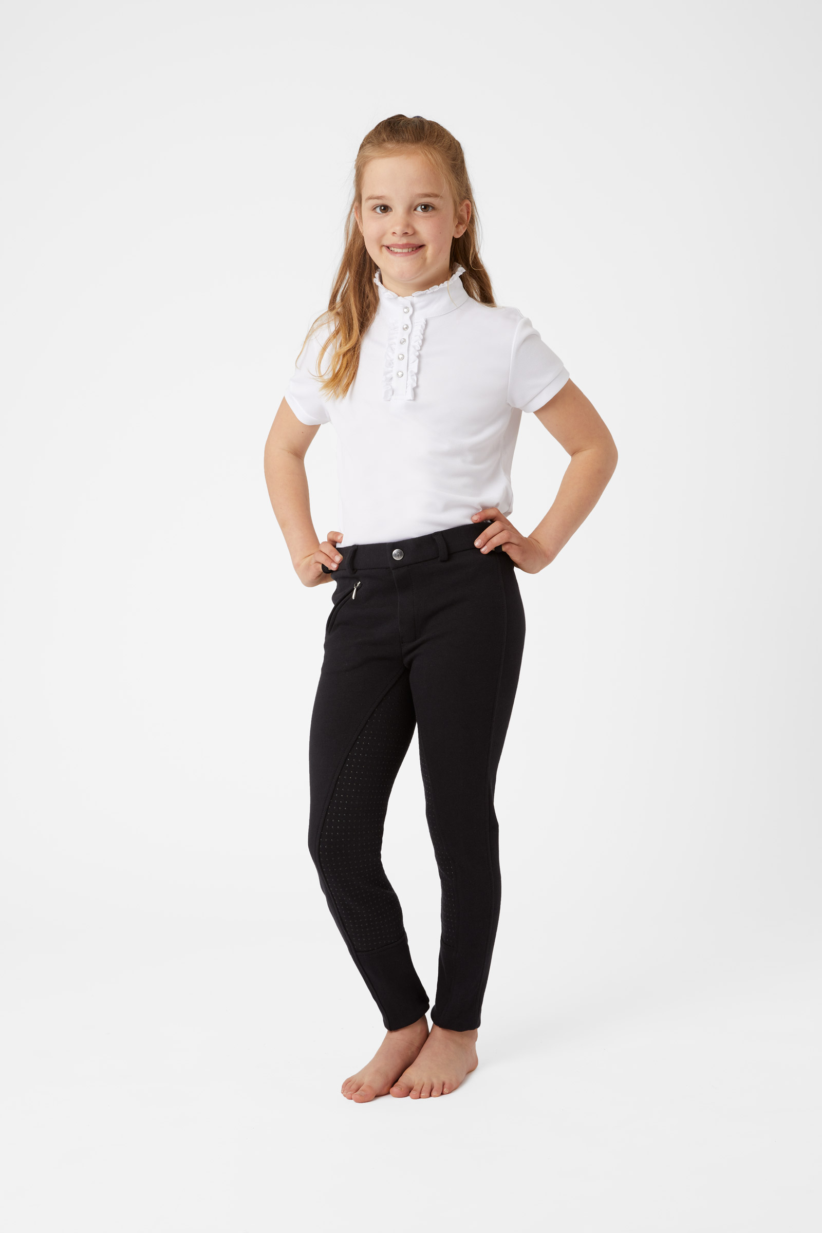 Horze Kids Active Silicone Grip Full Seat Breeches