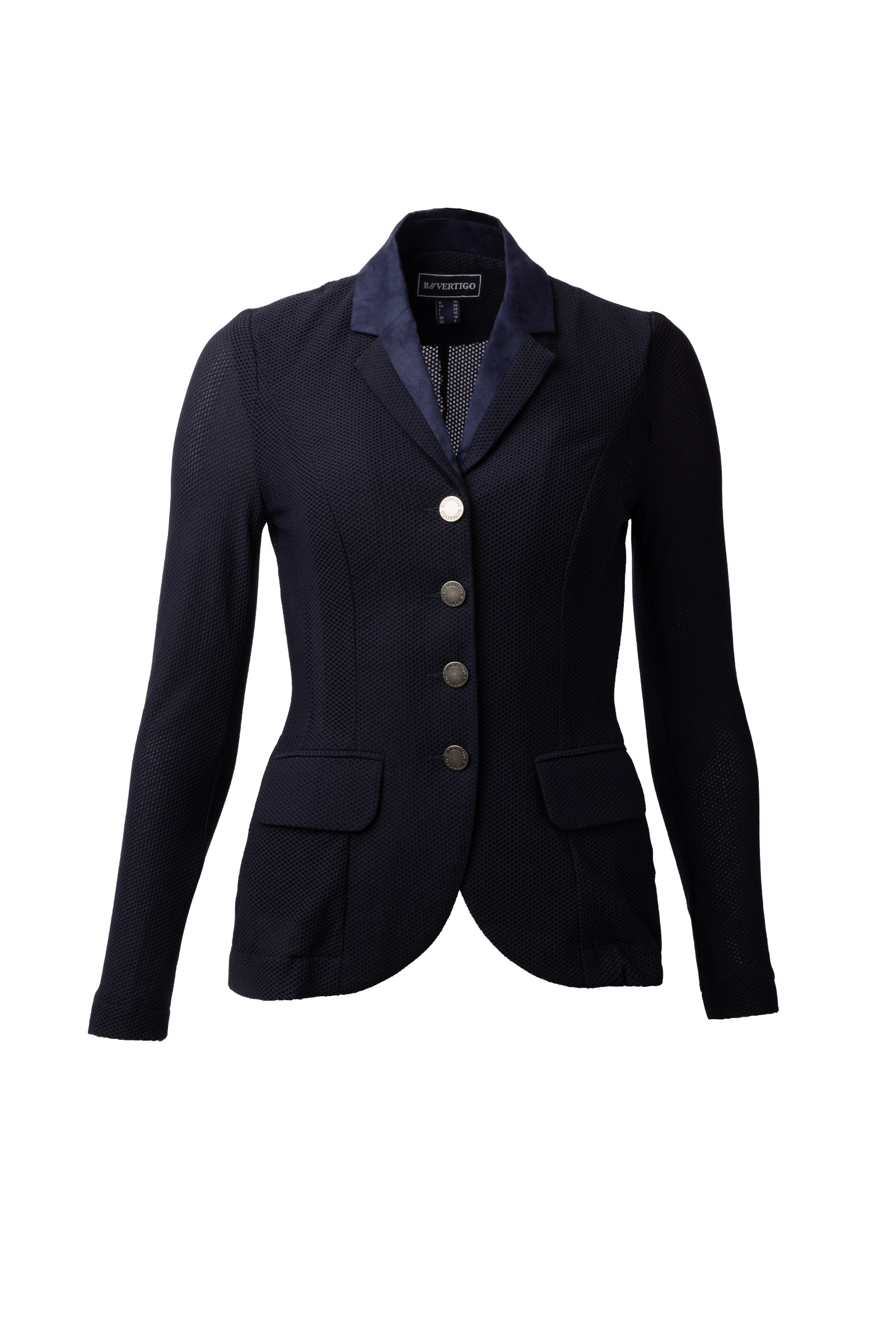 Dark Navy B Vertigo Gabrielle Women's Mesh Show Riding Jacket