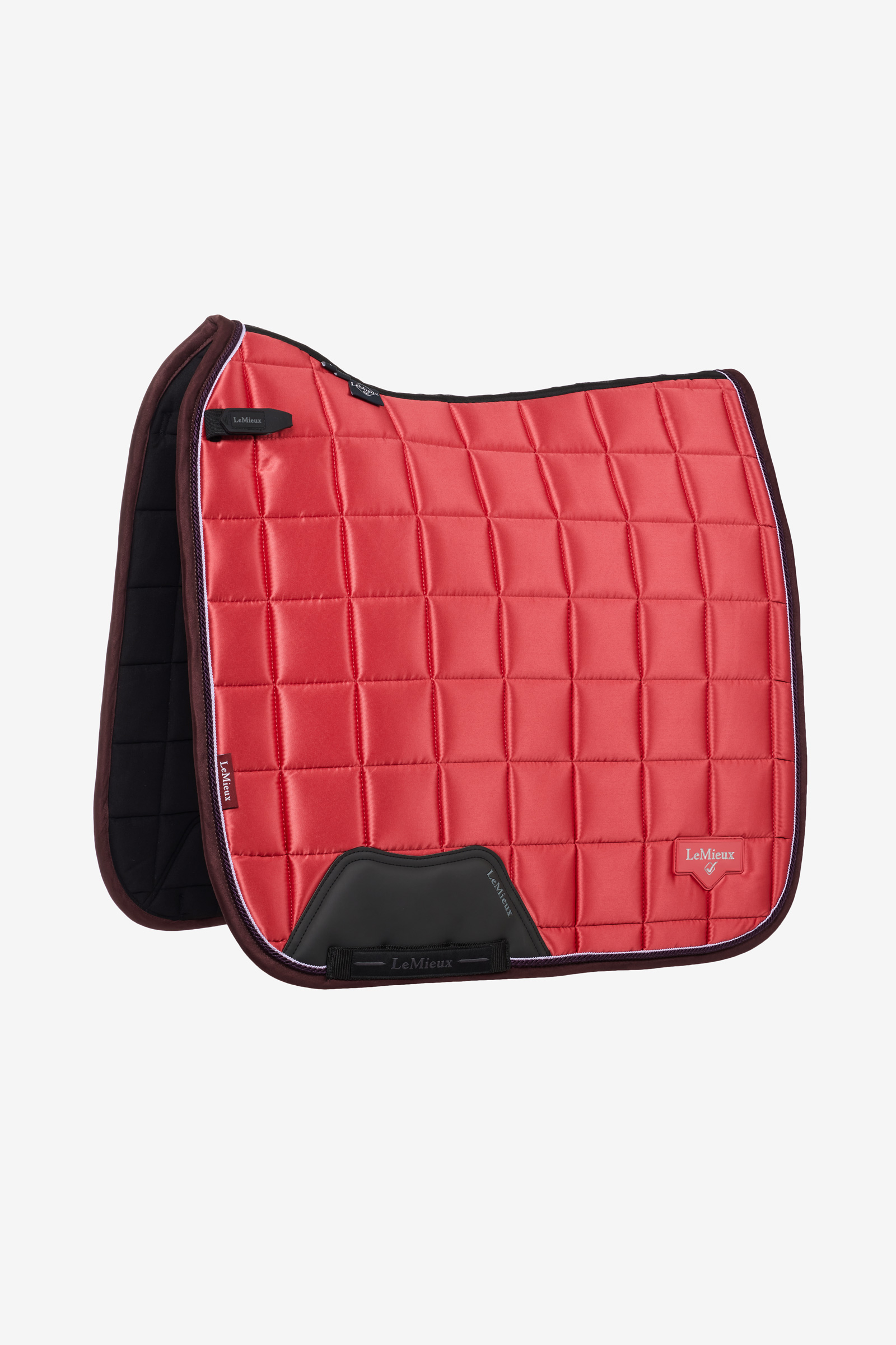 Cranberry LeMieux Loire Classic Square Dressage Saddle Pad
