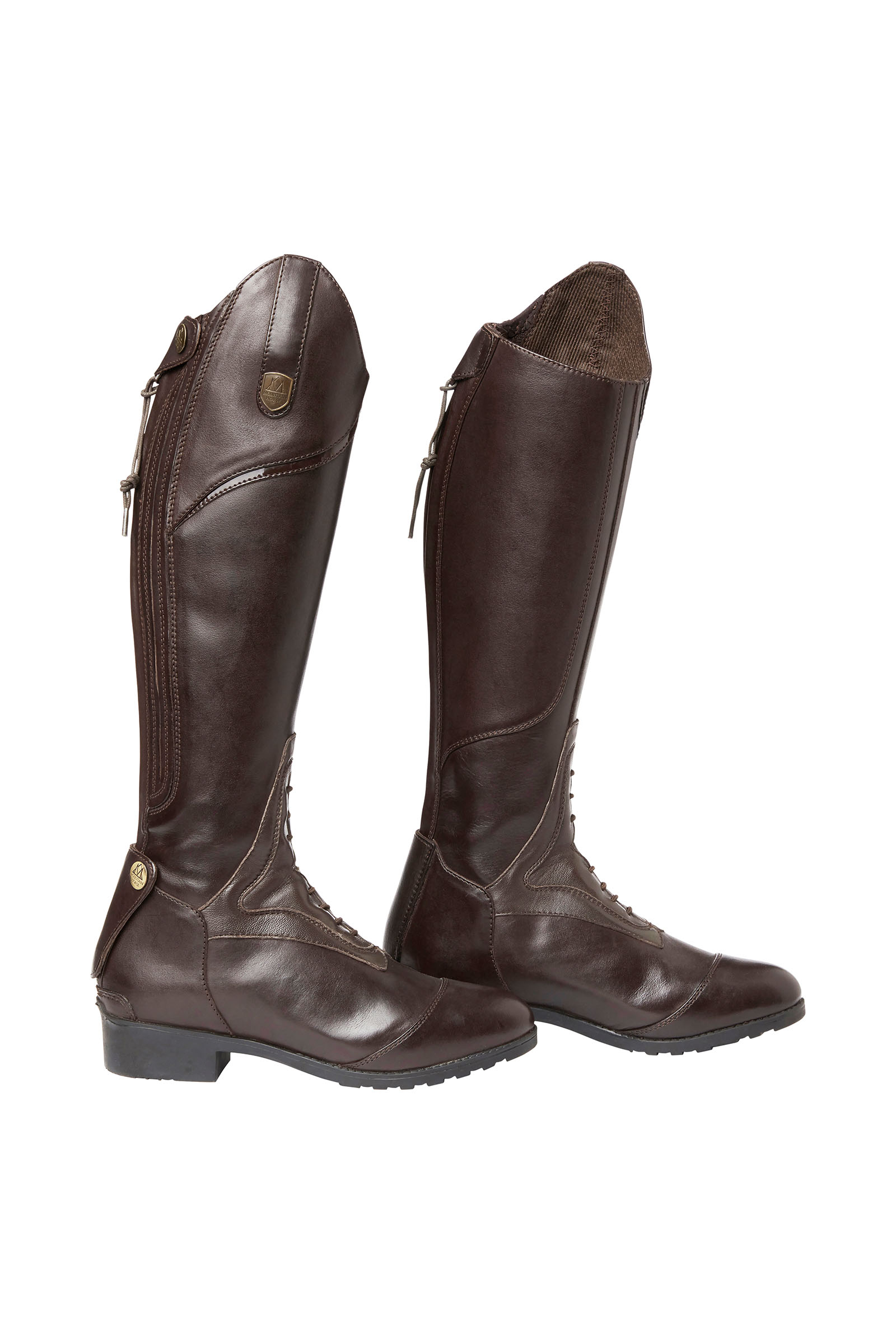 Dark Brown Mountain Horse Sovereign Young Tall Kid´s Riding Boots