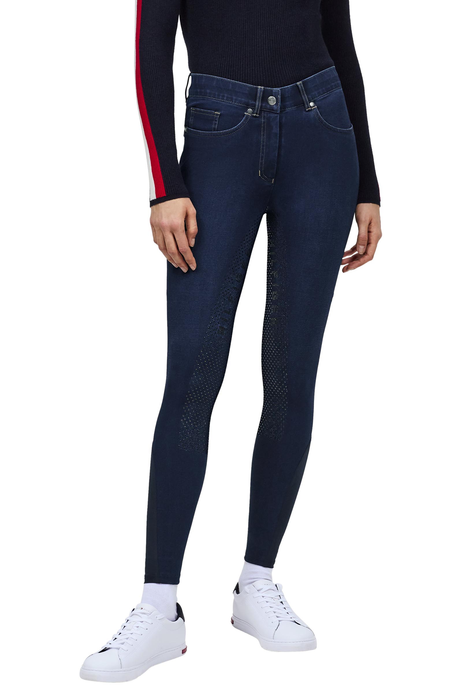 Tommy Hilfiger Equestrian Hope Women's Full Grip Breeches Denim Breeches