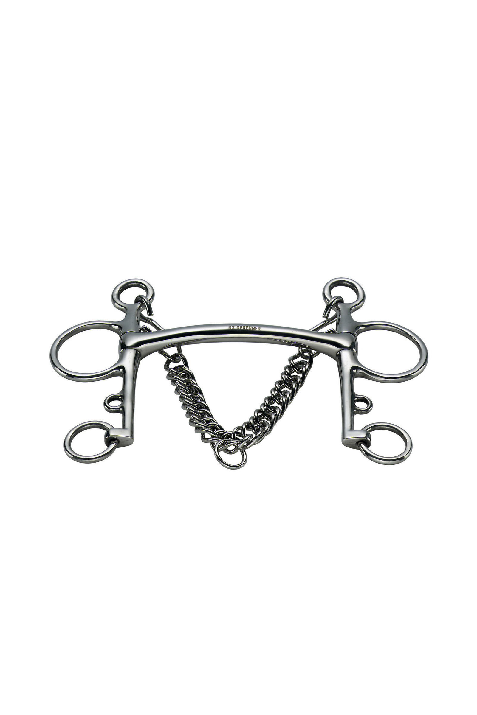 Sprenger Pelham Mullen Mouthpiece, curved Stainless steel