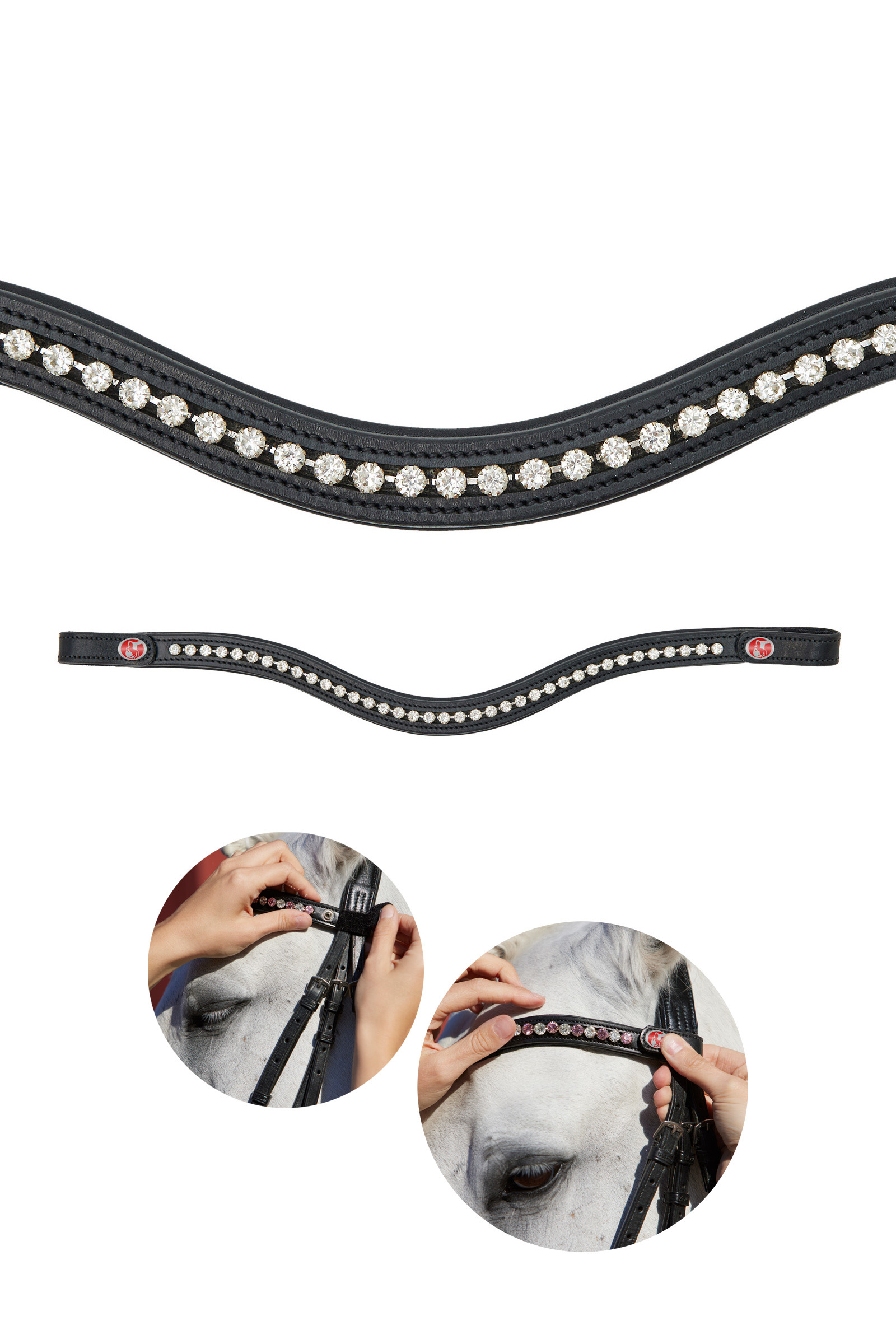Kieffer FlexiLoop&reg; Crystal Browband