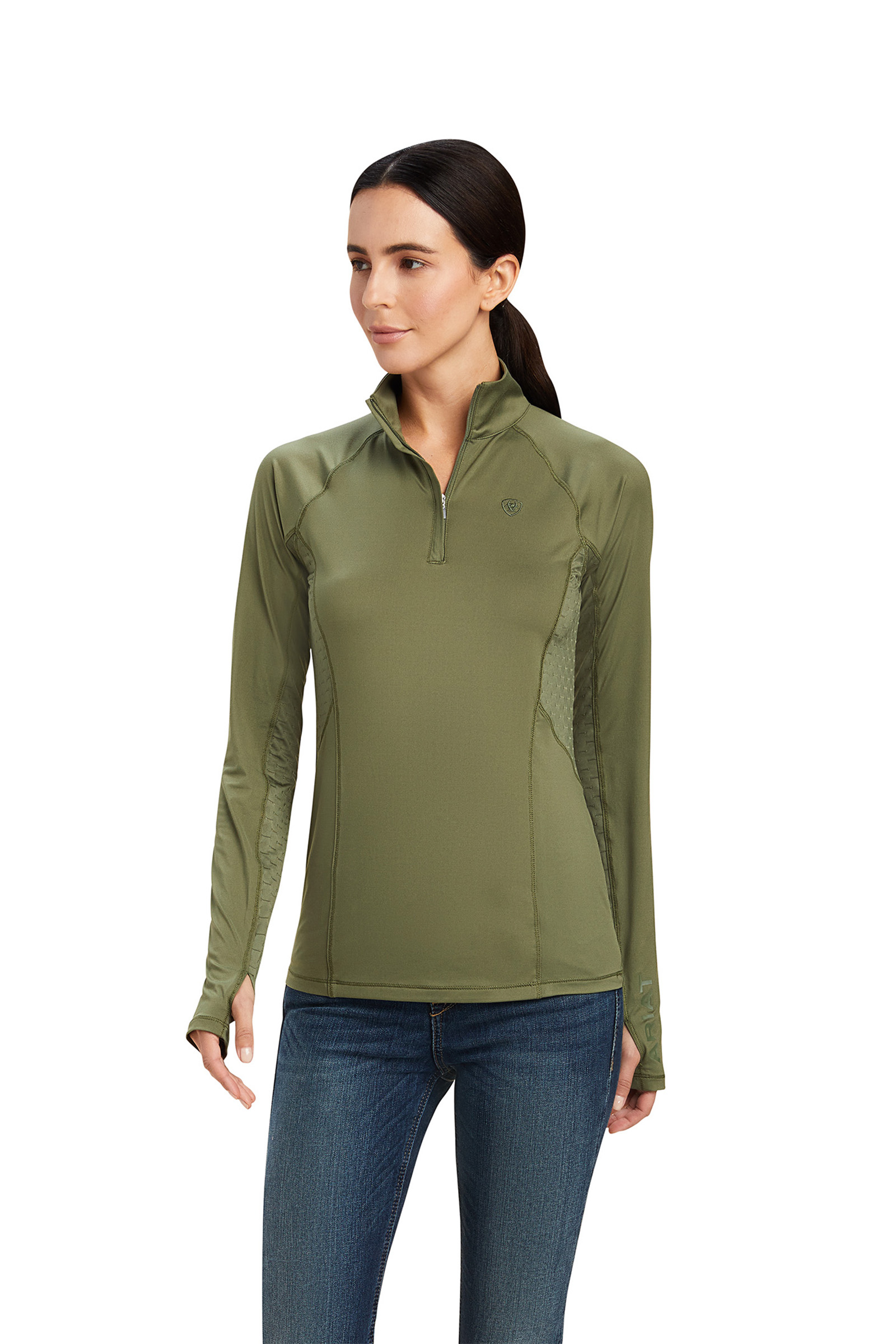 Ariat Lowell 2.0 Women's 1/4 Zip Baselayer Shirt