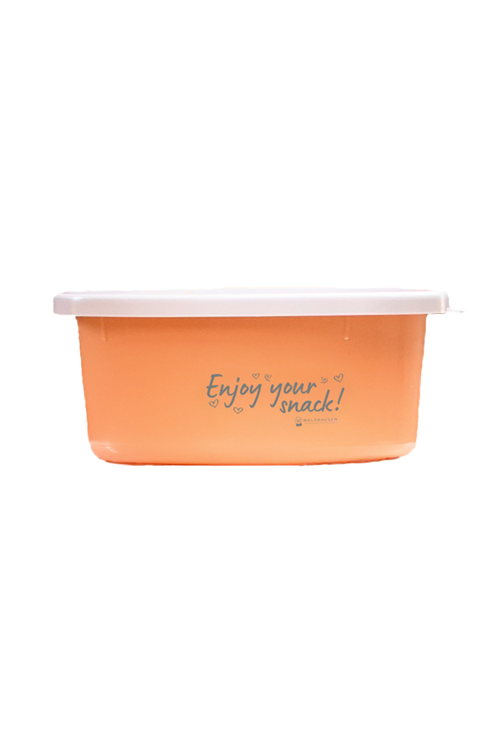 Peach Waldhausen Small Feeding Bowl With Lid
