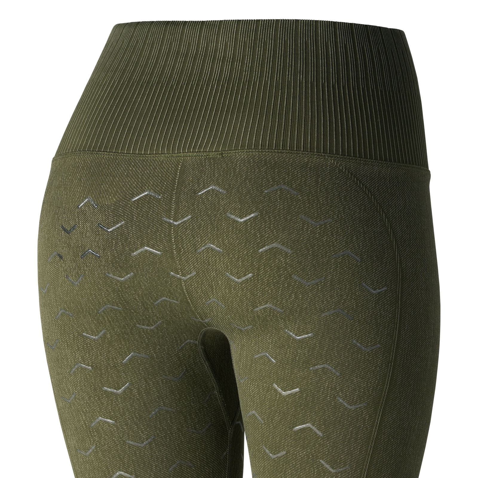 Horze Vanessa Women's Seamless Denim-Look Silicone Full Seat Tights