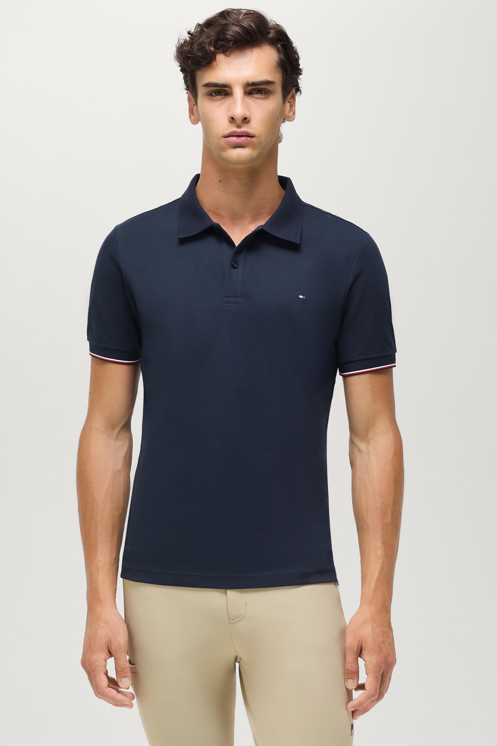 Tommy Hilfiger Equestrian Davis Pique Men's Poloshirt