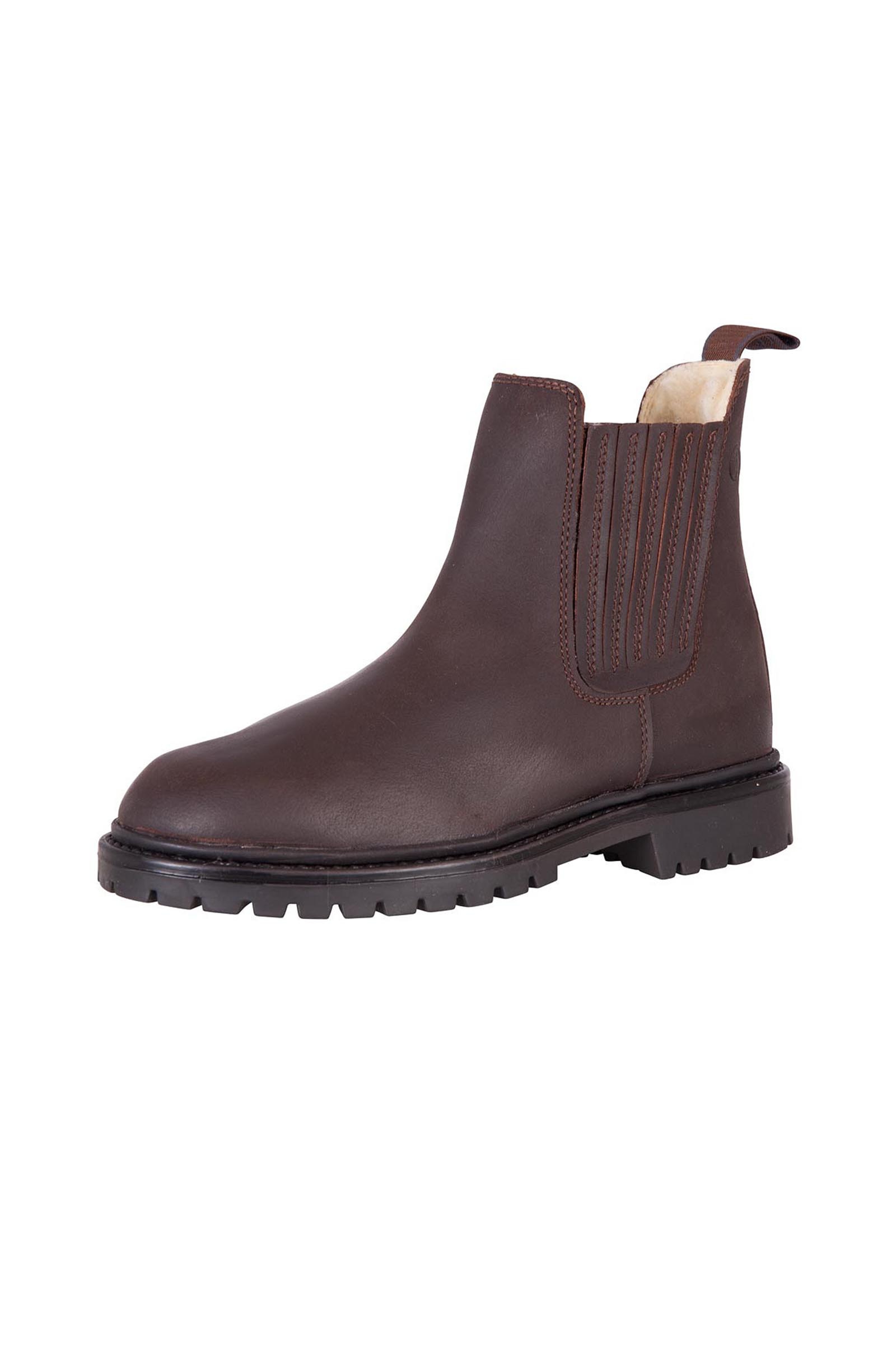 Brown BR Alaska II Nubuck Jodhpur Boot With Warm Lining