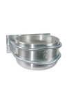 Kerbl Feed trough aluminium, round