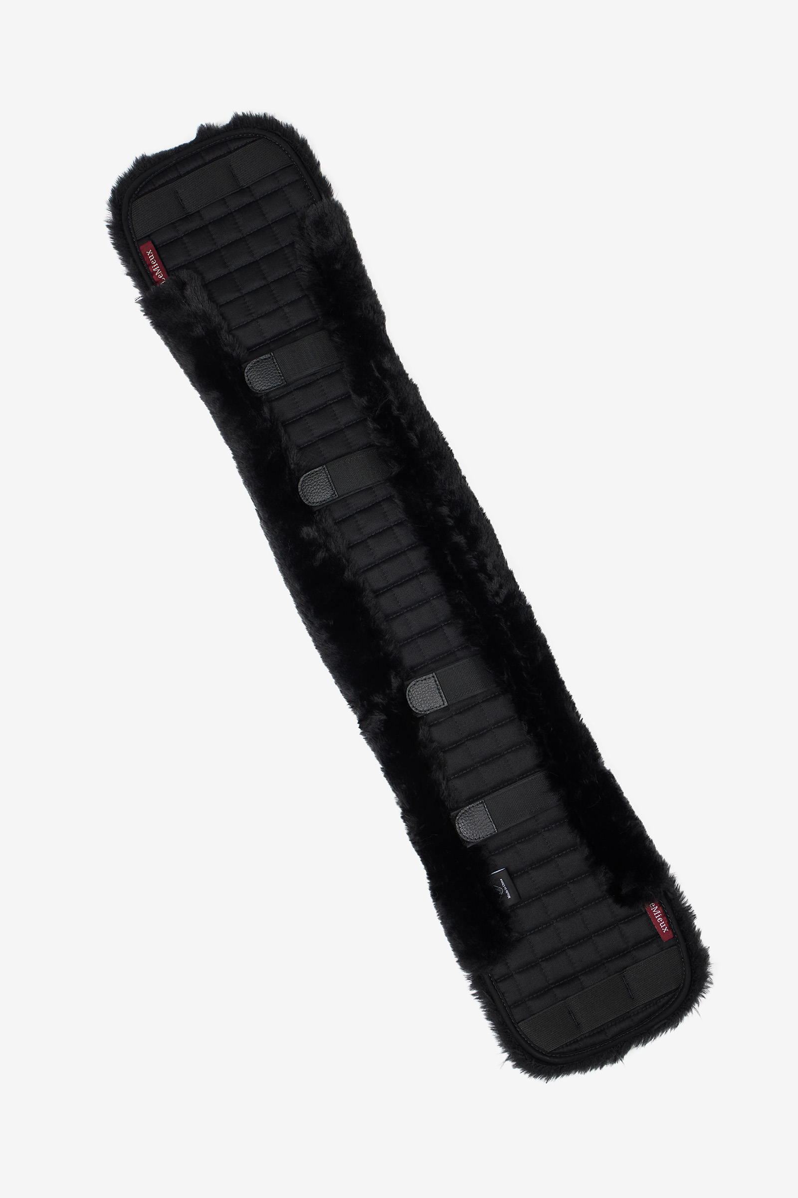 Black LeMieux Simuwool Dressage Girth Cover