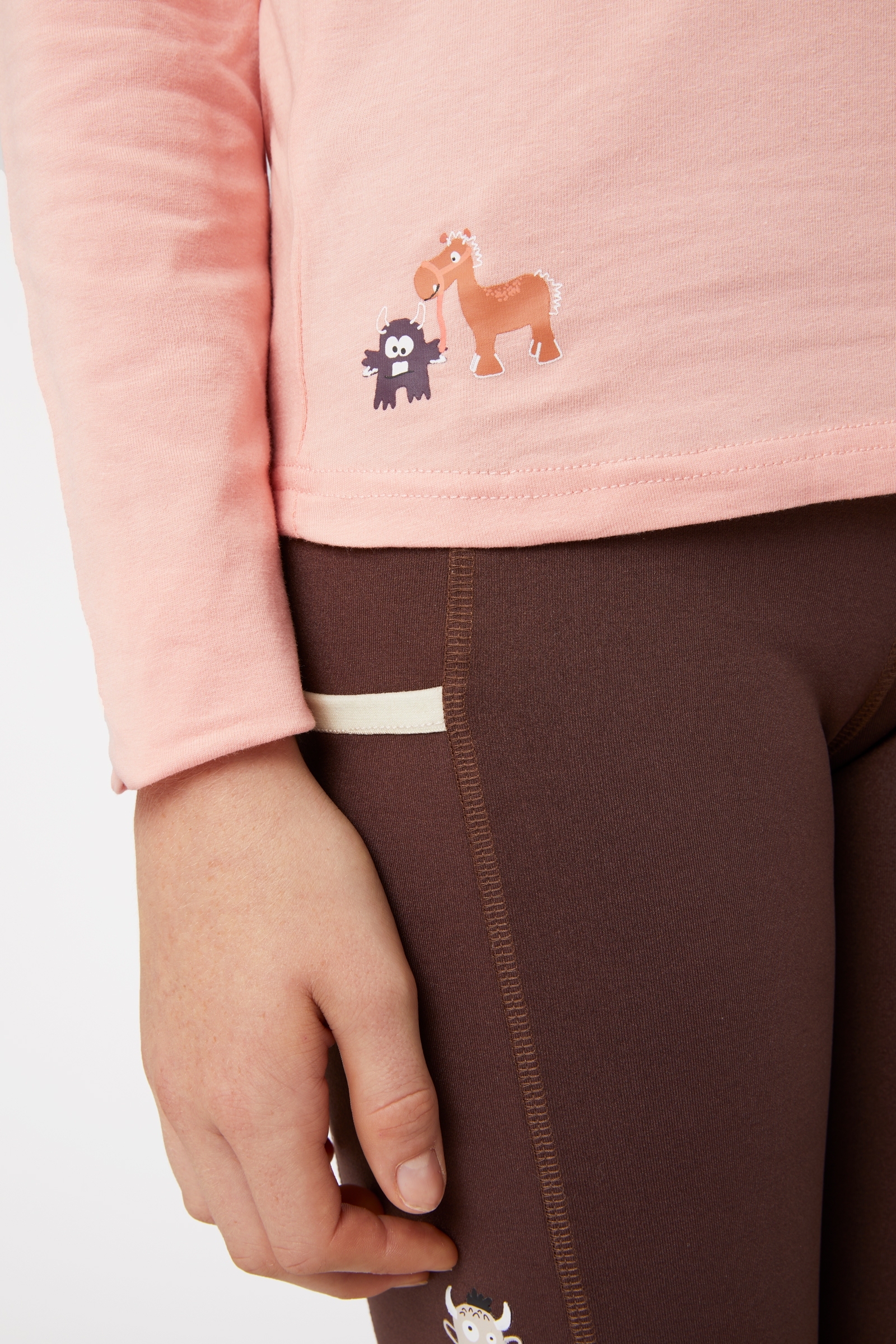 Horze Monster Kids Longsleeve Shirt