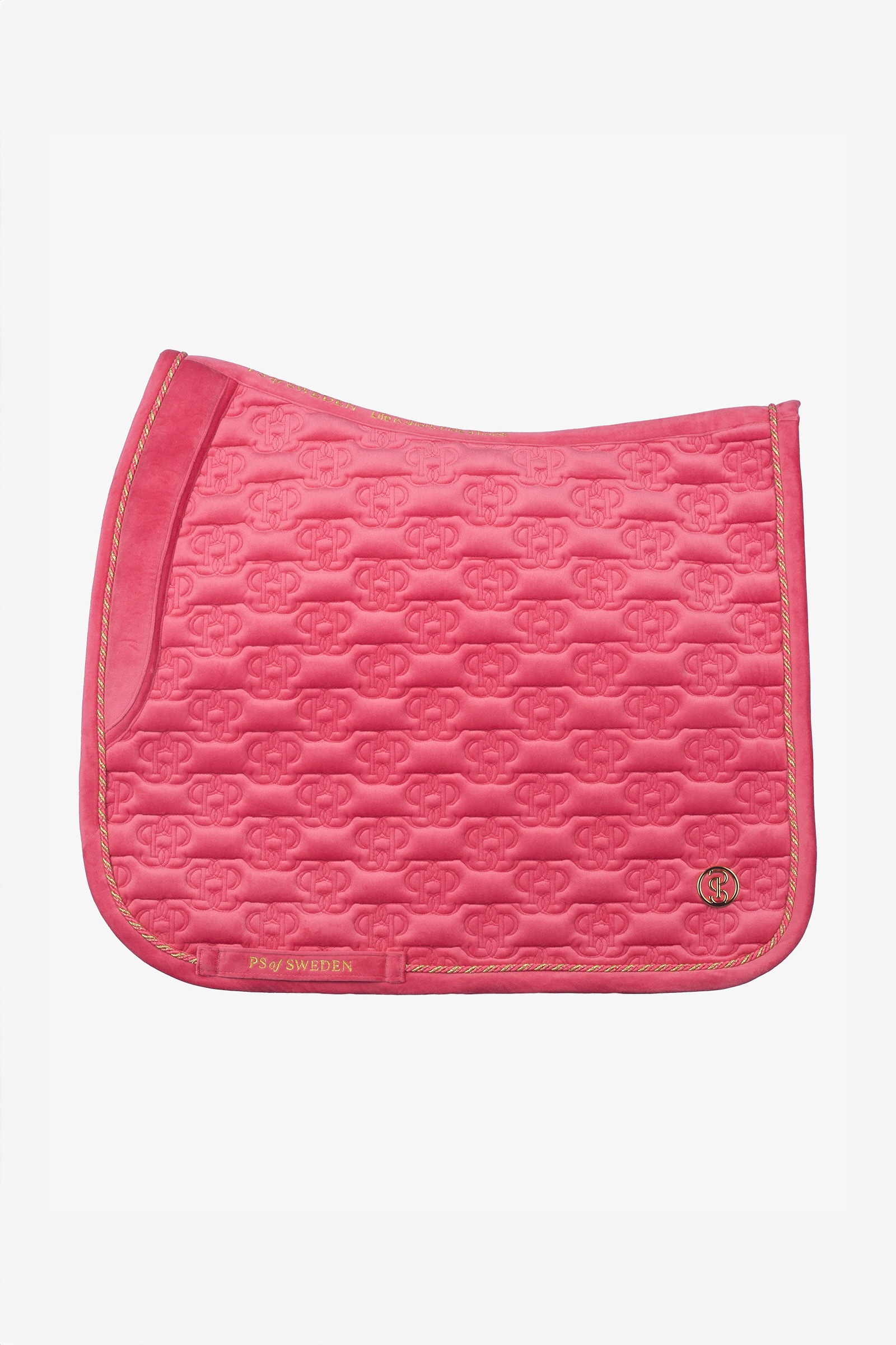 PS of Sweden Saddle Pad Velvet Monogram Dressage
