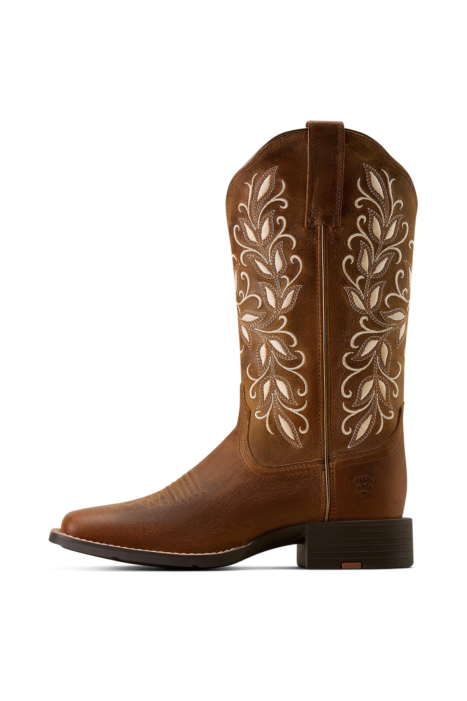 Ariat Women's Round Up Holly Wide Square Toe Western Boots