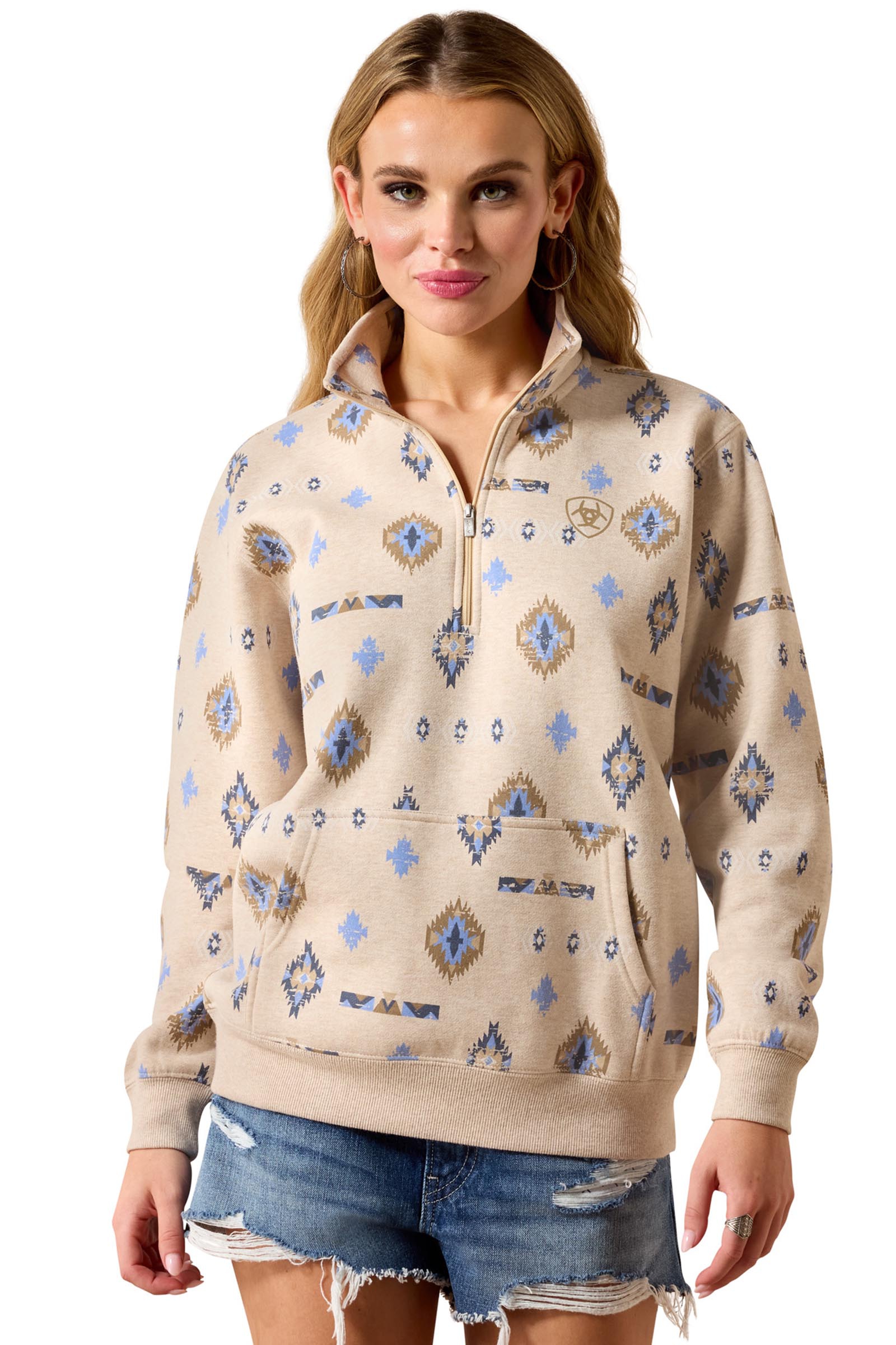 Ariat Women's Sapphire 1/2 Zip Sweatshirt