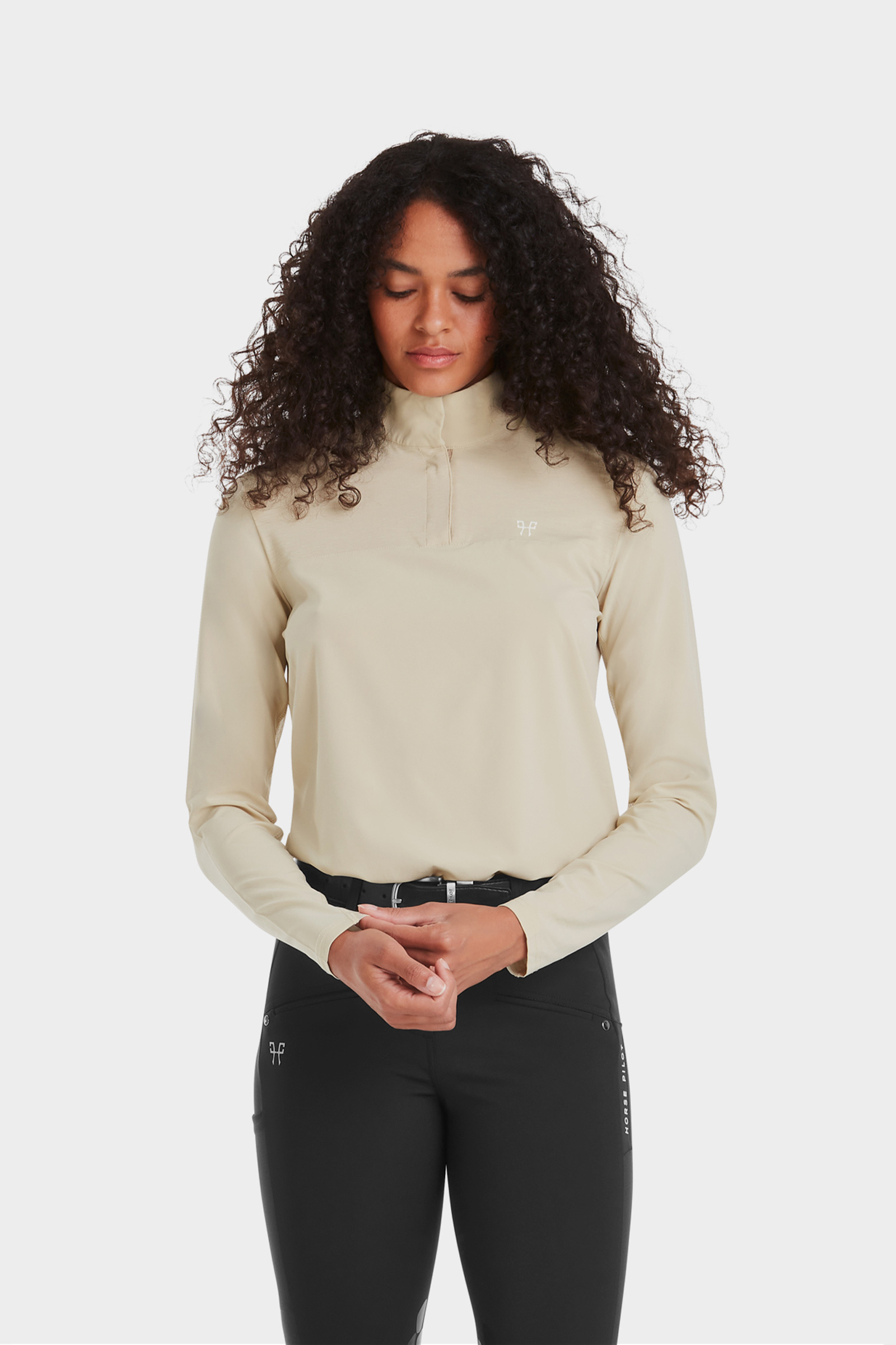 Latte Horse Pilot Sunrise Women&acute;s Shirt