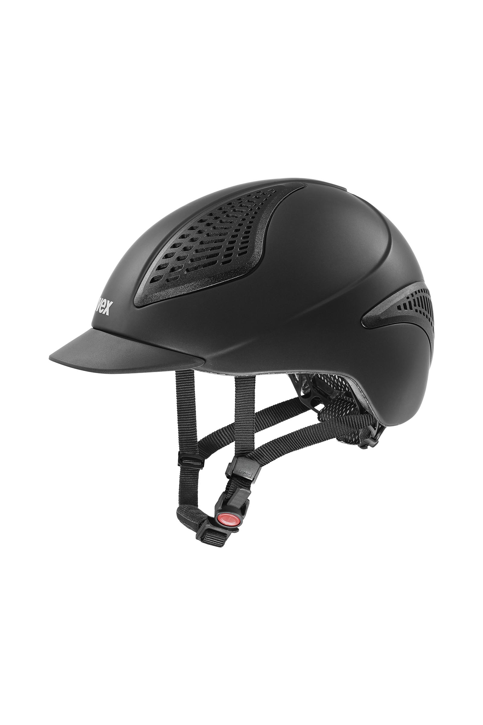 black mat Uvex Exxential III Riding Helmet
