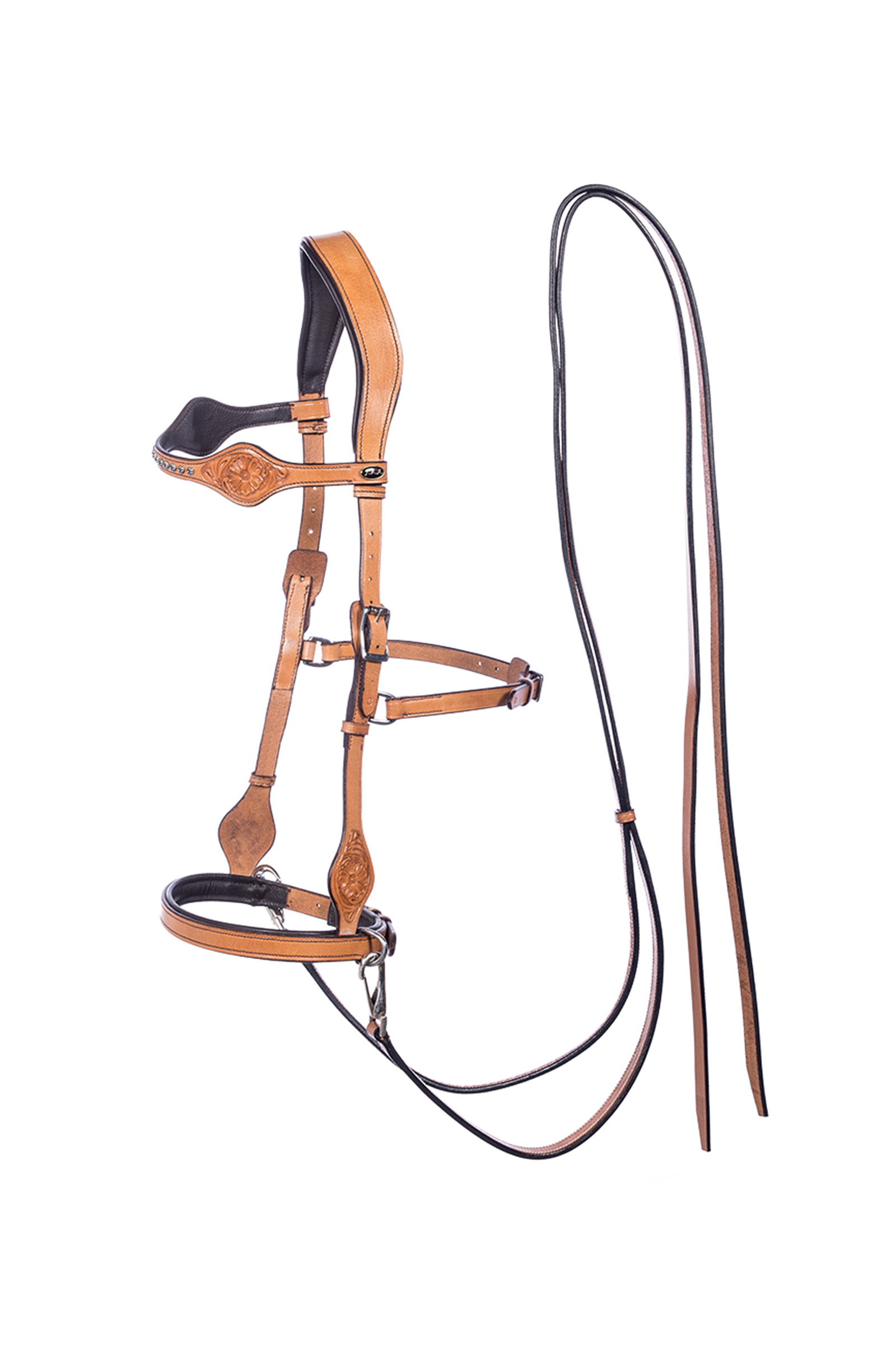 Natural F.R.A. Freedom Riding Articles Dandy Sidepull With Reins (System 3)