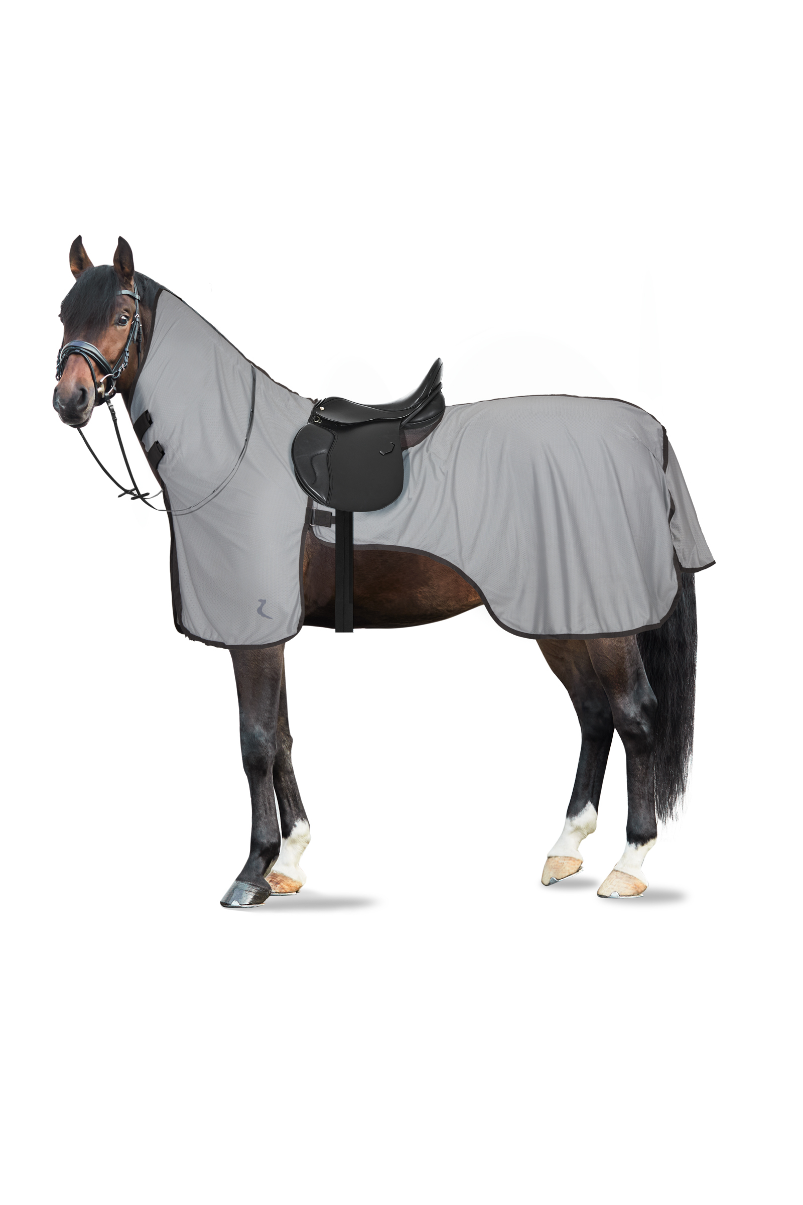 Horze Eira UV Fly Riding Rug With Detachable Neck