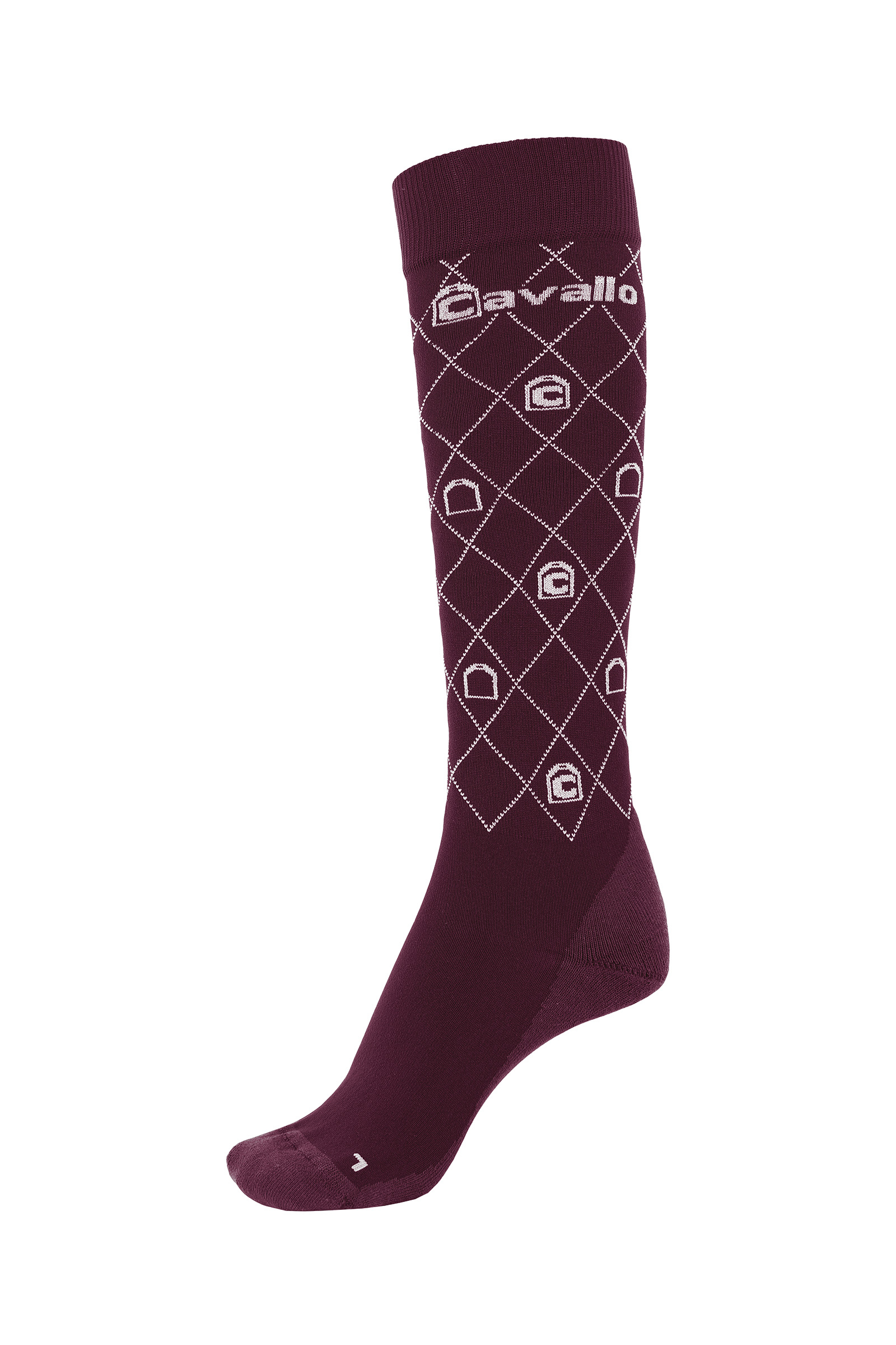 Wine Red Cavallo CavalSura Socks