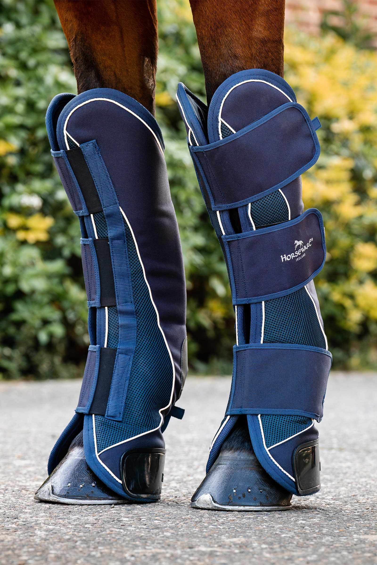 Navy Horseware Signature Travel Boots