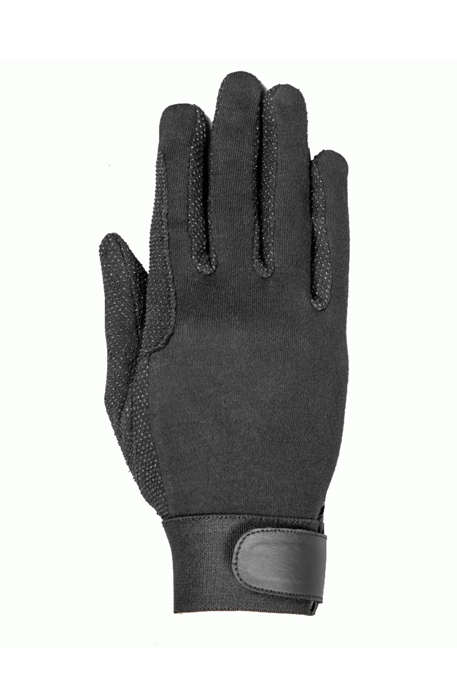 Black RSL Classic 2.0 Cotton Riding Glove