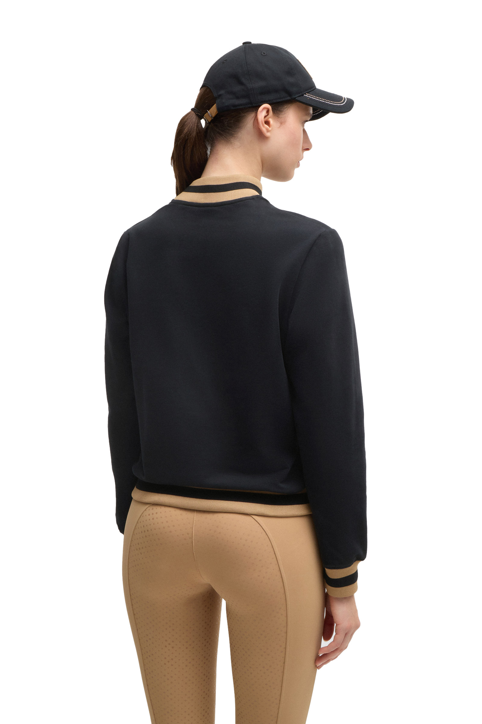 Boss Kim Women&acute;s Sweater With Stand-up Collar