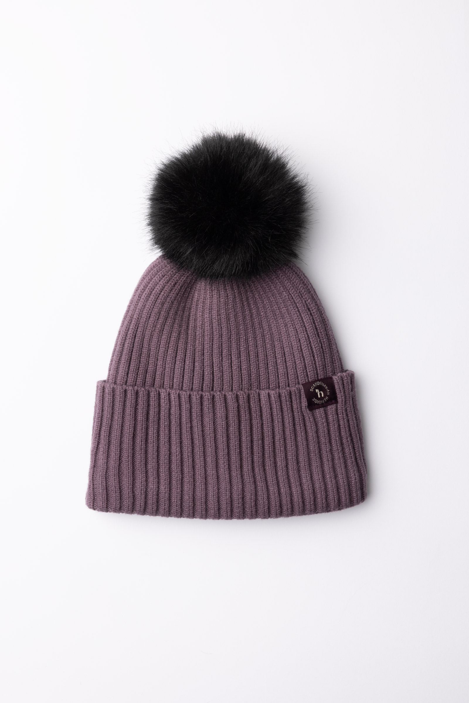 Flint purple Horze Nele Knitted Hat