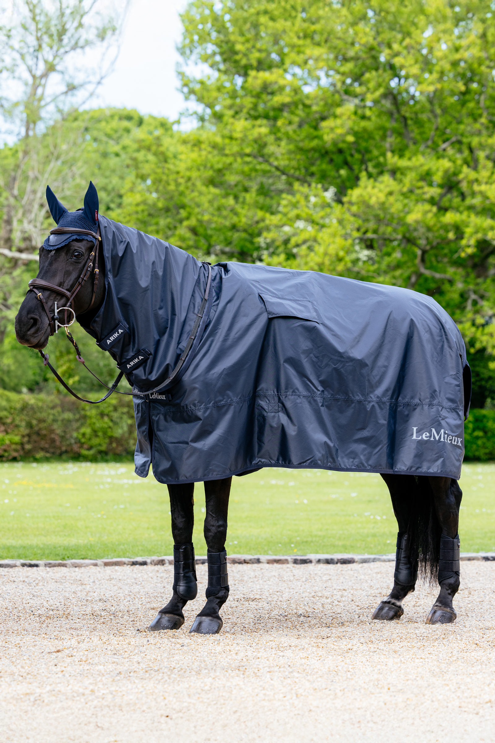 LeMieux Exercise Rain Sheet With Fixed Neck