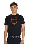 Equestro SS2026 Men's Basic T-Shirt With Glossy Logo