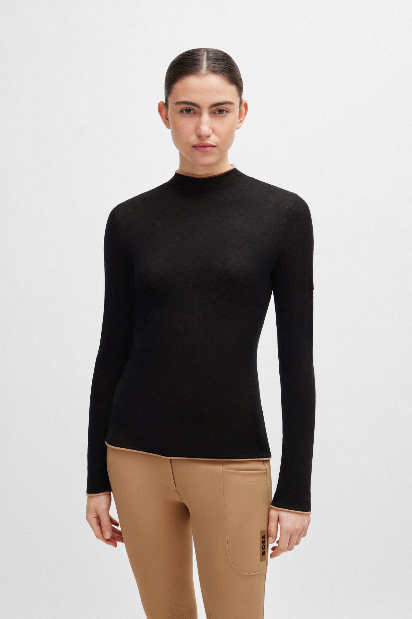 Boss May Soft Knit Turtleneck