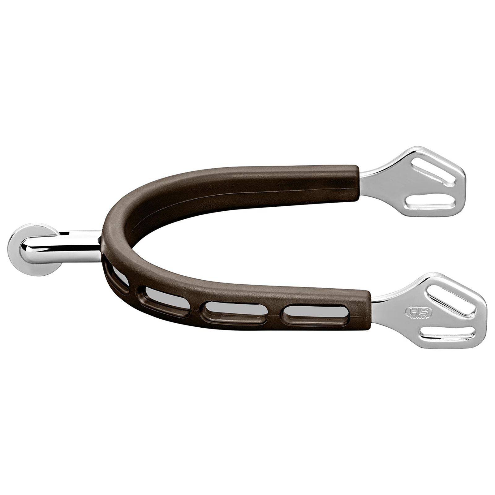 Sprenger Spurs Ultra Fit Brown Grip, SS with Rowel #6