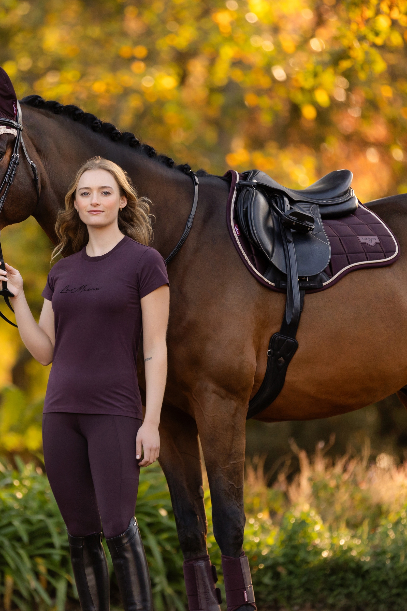 LeMieux Loire Classic Square All Purpose Saddle Pad