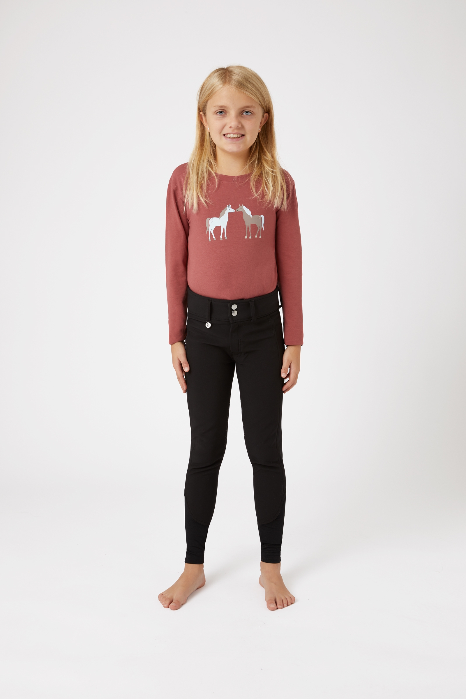Horze Leighton Teens Full Seat Thermo Breeches