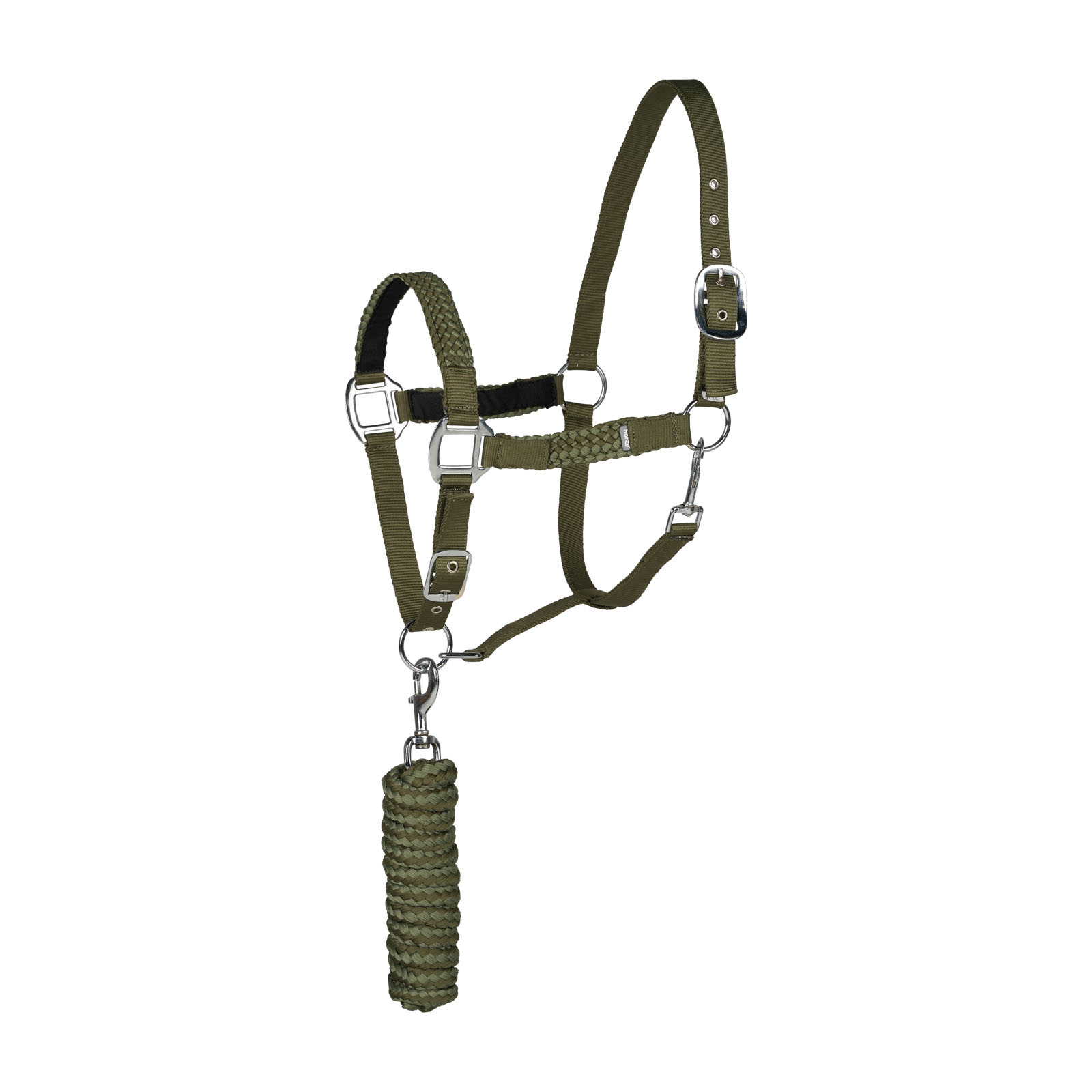 Cyrpess Green/ Loden Green Horze Chicago Halter & Lead Set