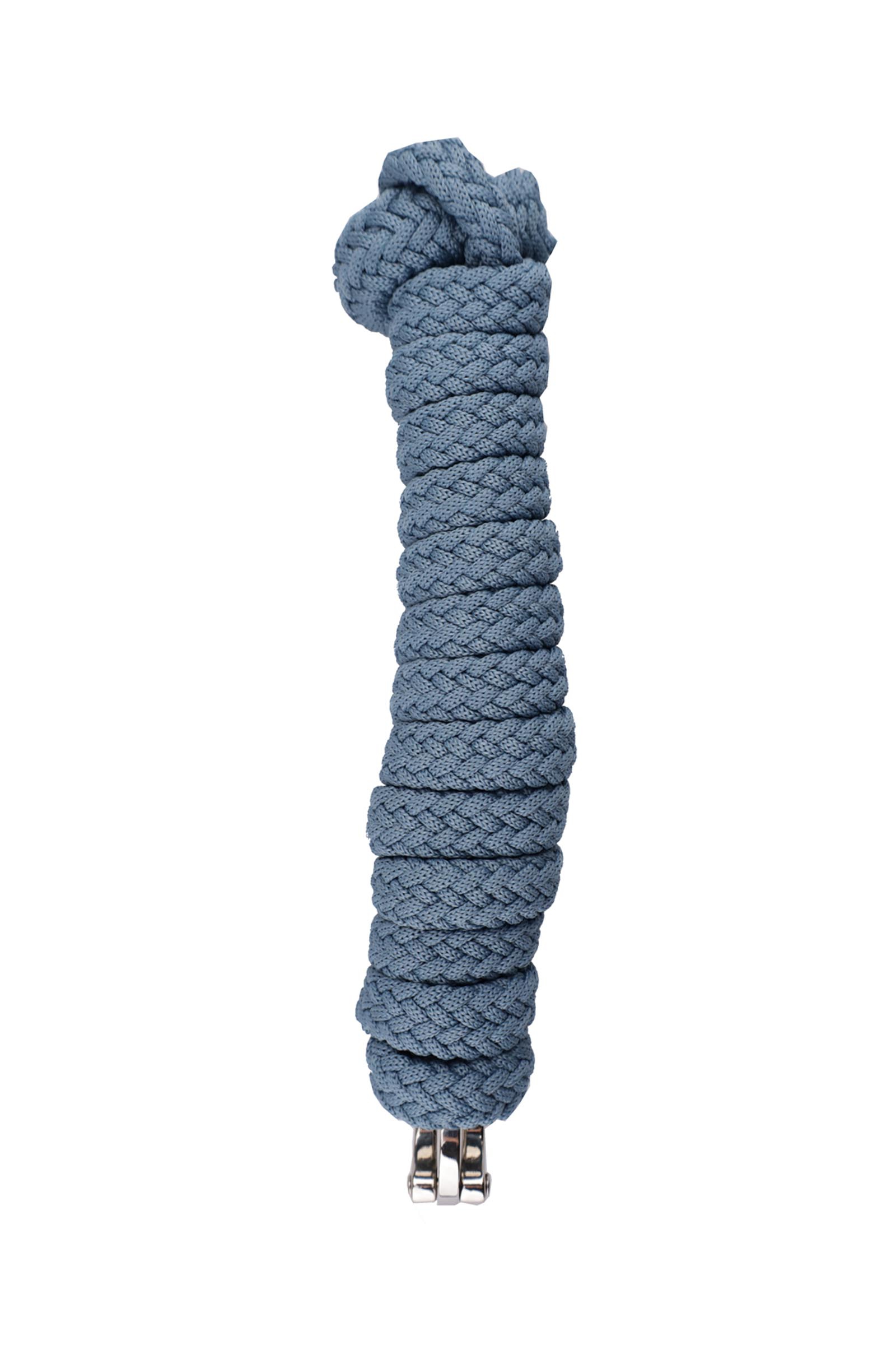 Smoke Blue USG Lead Rope With Panic Hook