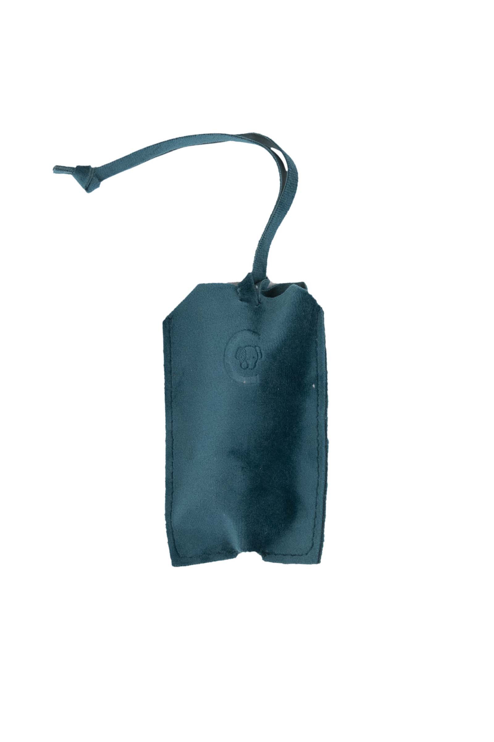 Emerald Green Kentucky Dogwear Velvet Poop Bag Pocket