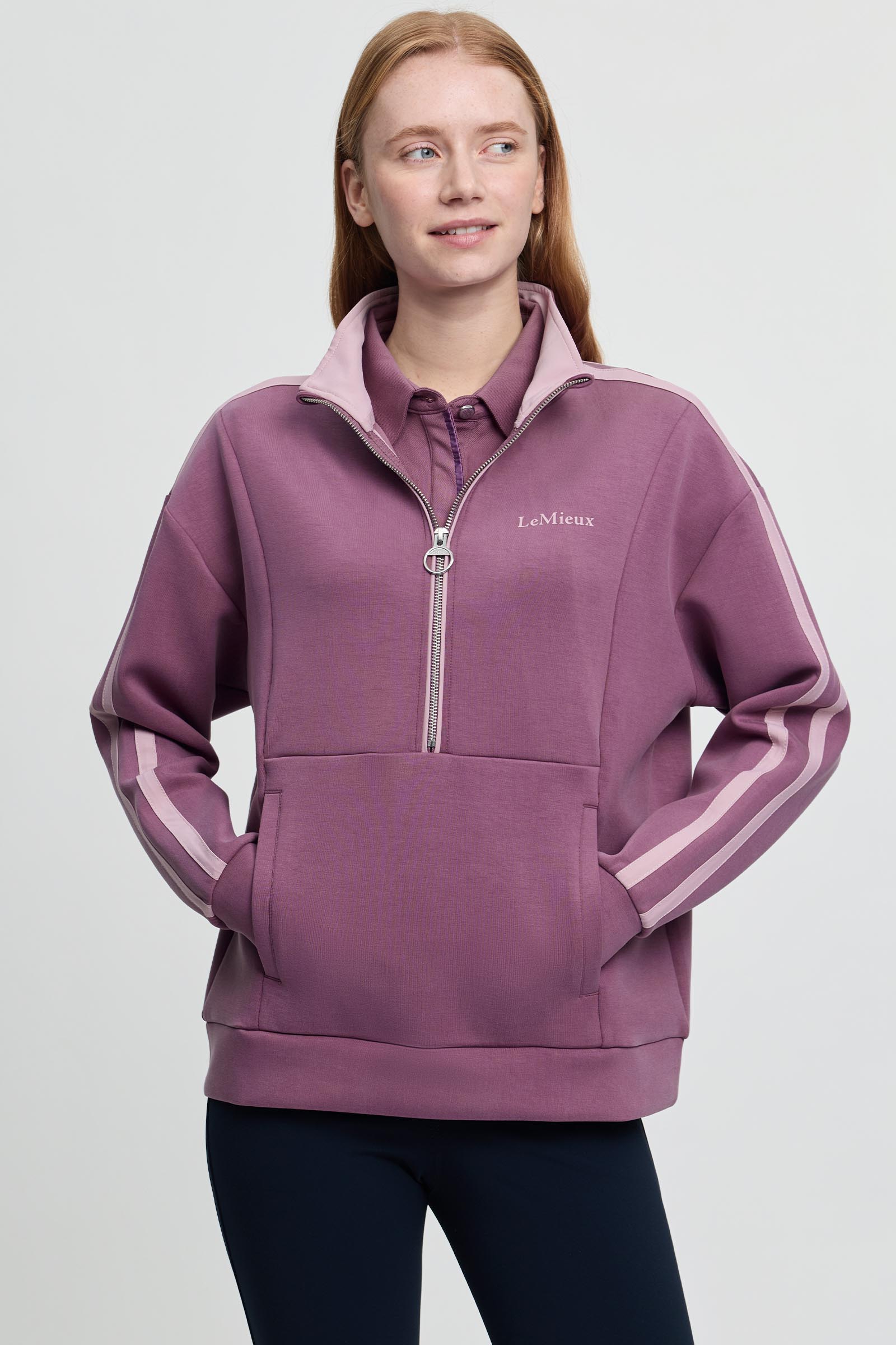 Mallow LeMieux Connie Women's Half Zip Sweat