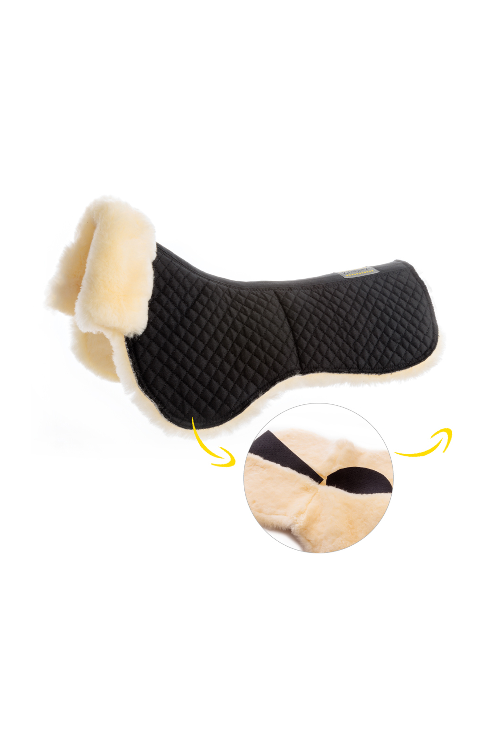 Kavalkade Lambskin Half Pad With Inside Pockets