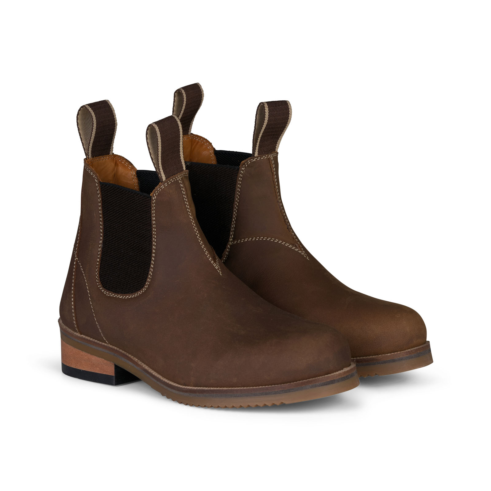 Brown Horze Morella Kids Jodhpur Boots