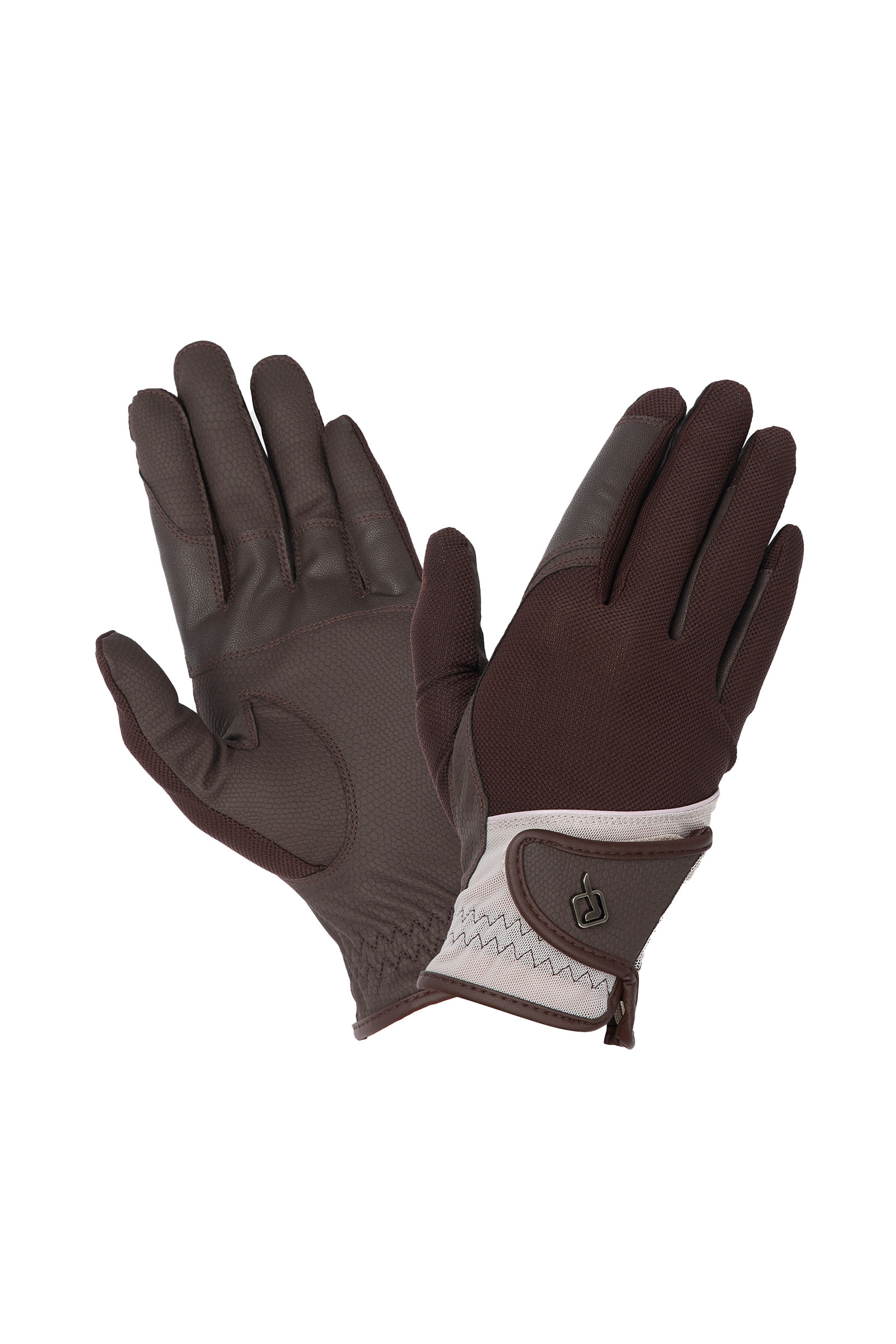 Brown/Almond LeMieux Pro Mesh Gloves