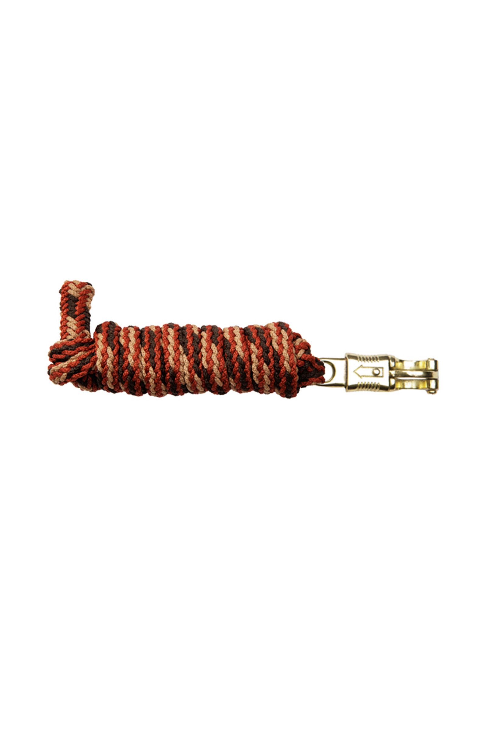 Brown/ Light Brown/ Orange Kavalkade Multi Color Lead Rope