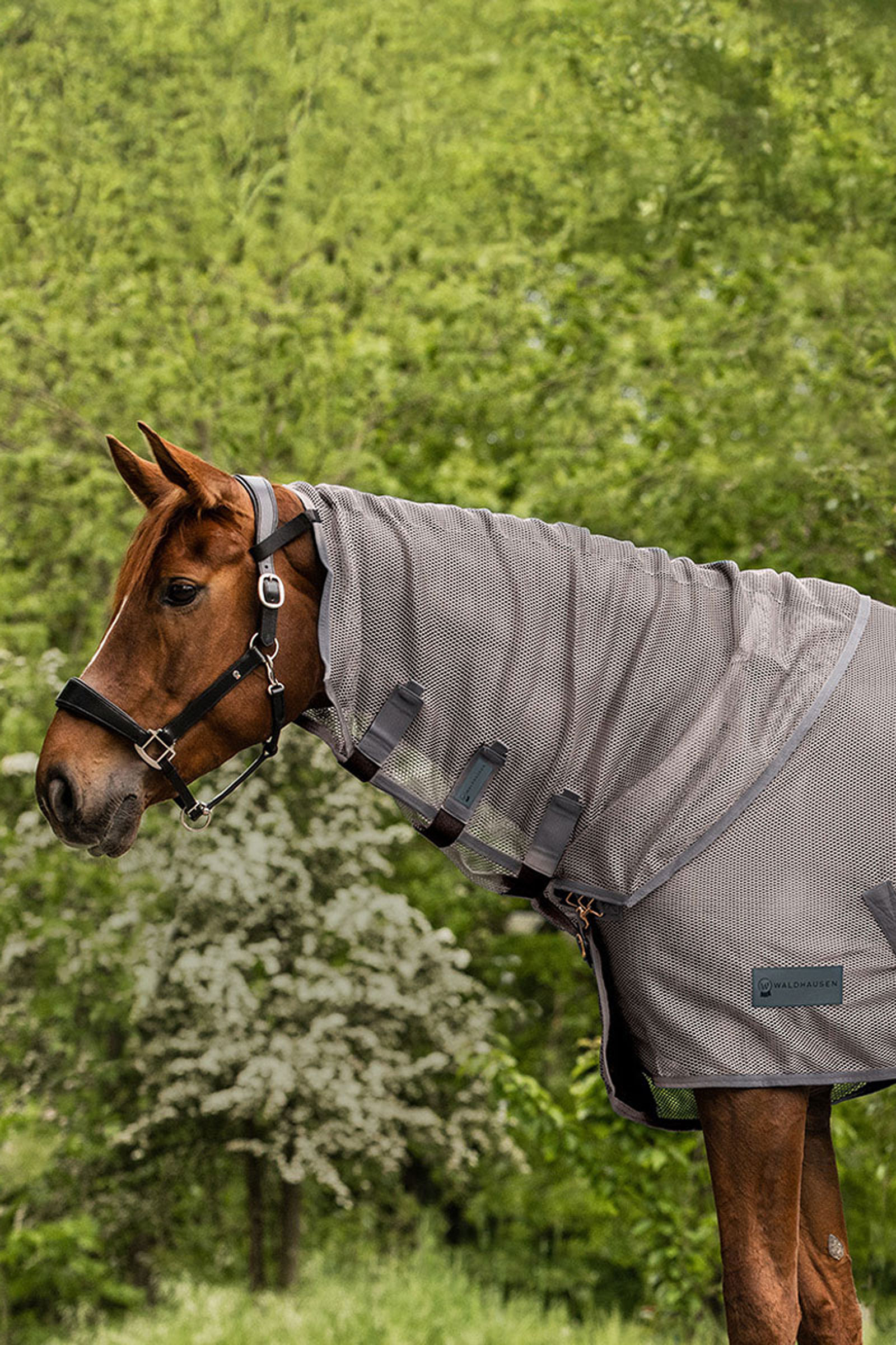 Grey Waldhausen Comfort Fly Neck Cover