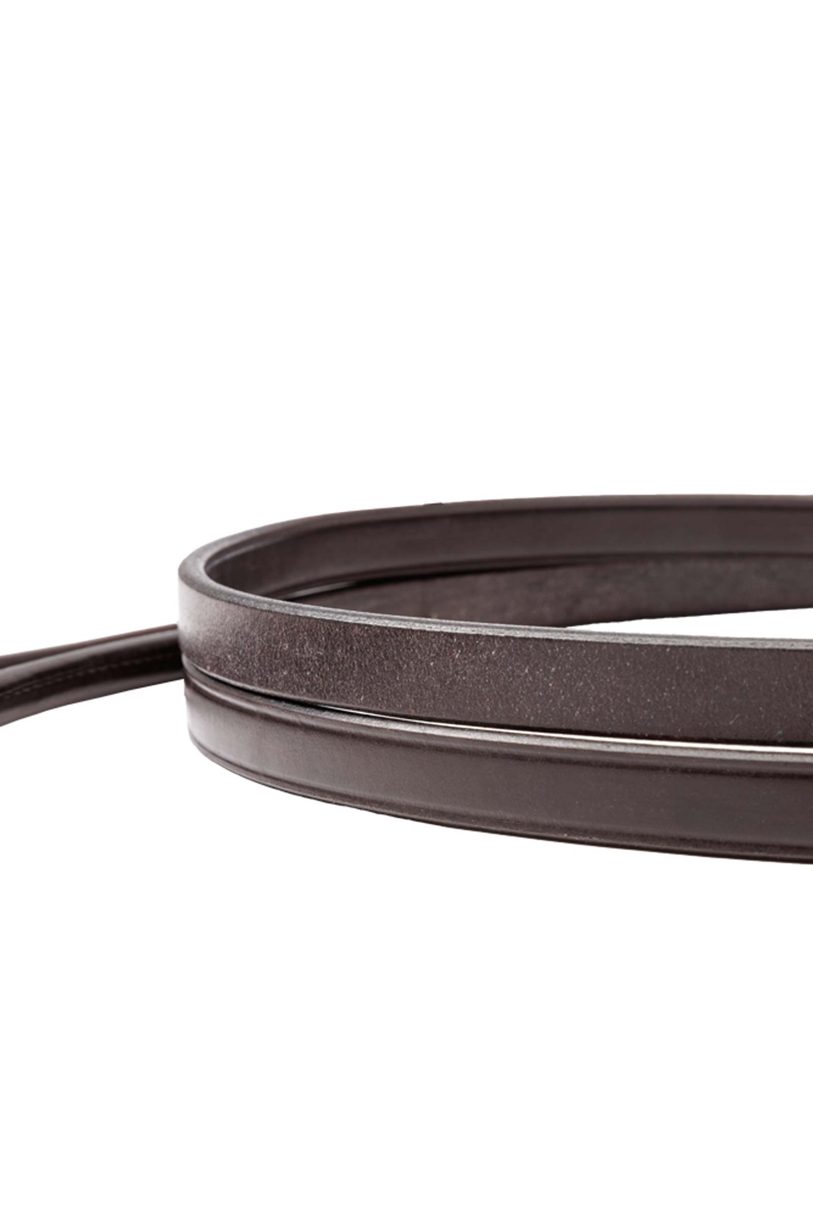 Kavalkade Fleur Double Bridle Reins Round Stitched, 14 mm