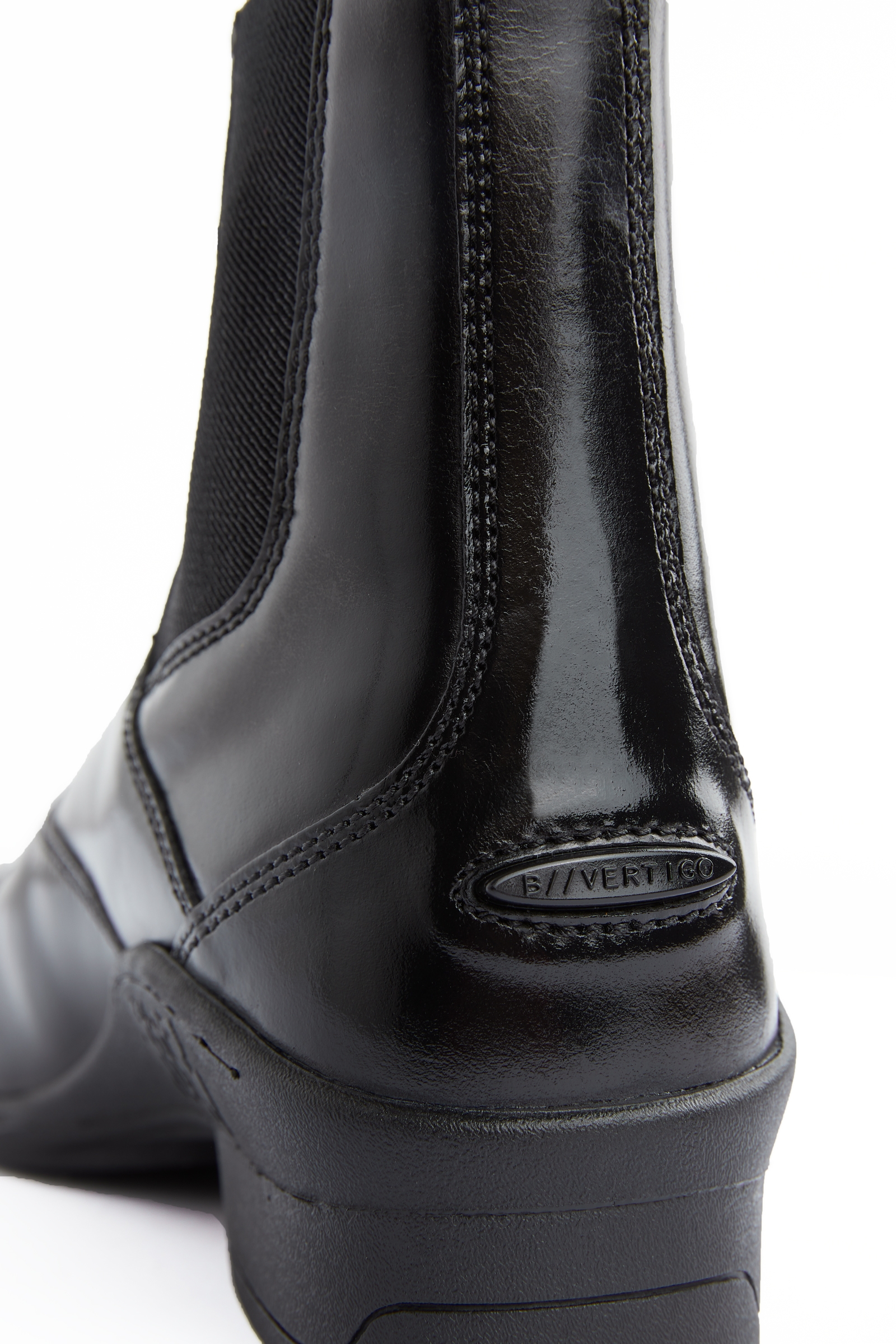 B Vertigo Women's Saturn Front-Zip Leather Jodhpur Boots