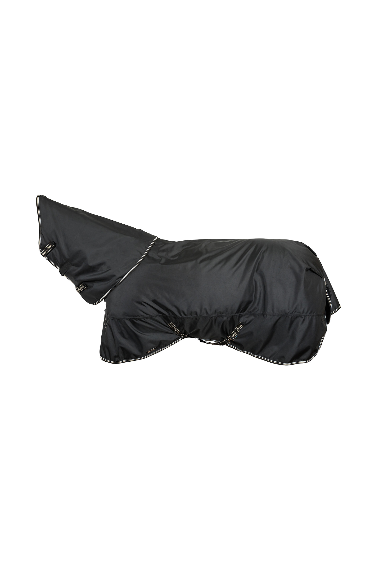 Back on Track Obsidian Turnout Rug With Detachable Neck, 150g