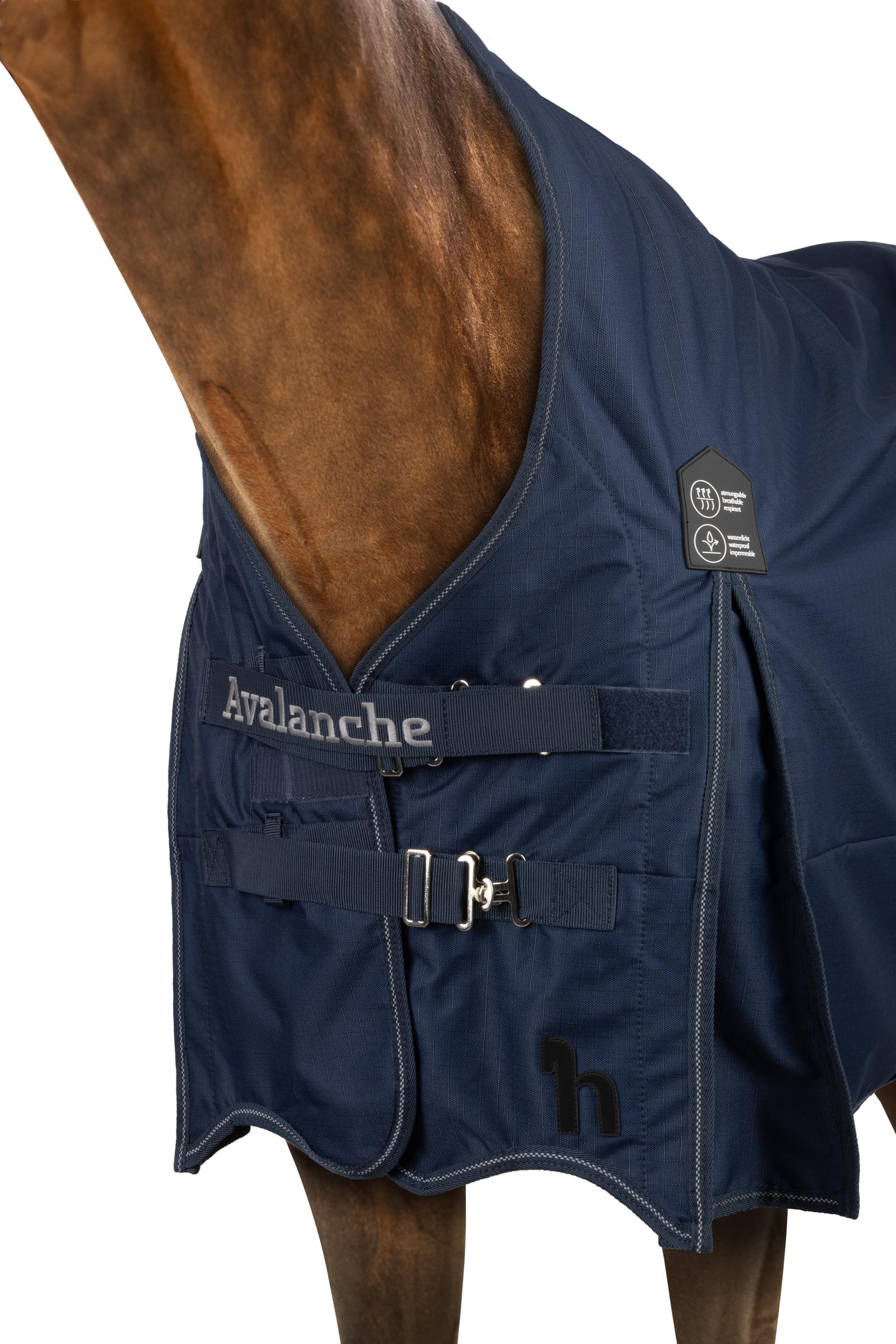 Horze Avalanche 1200D Lite Medium Turnout with Fleece lining