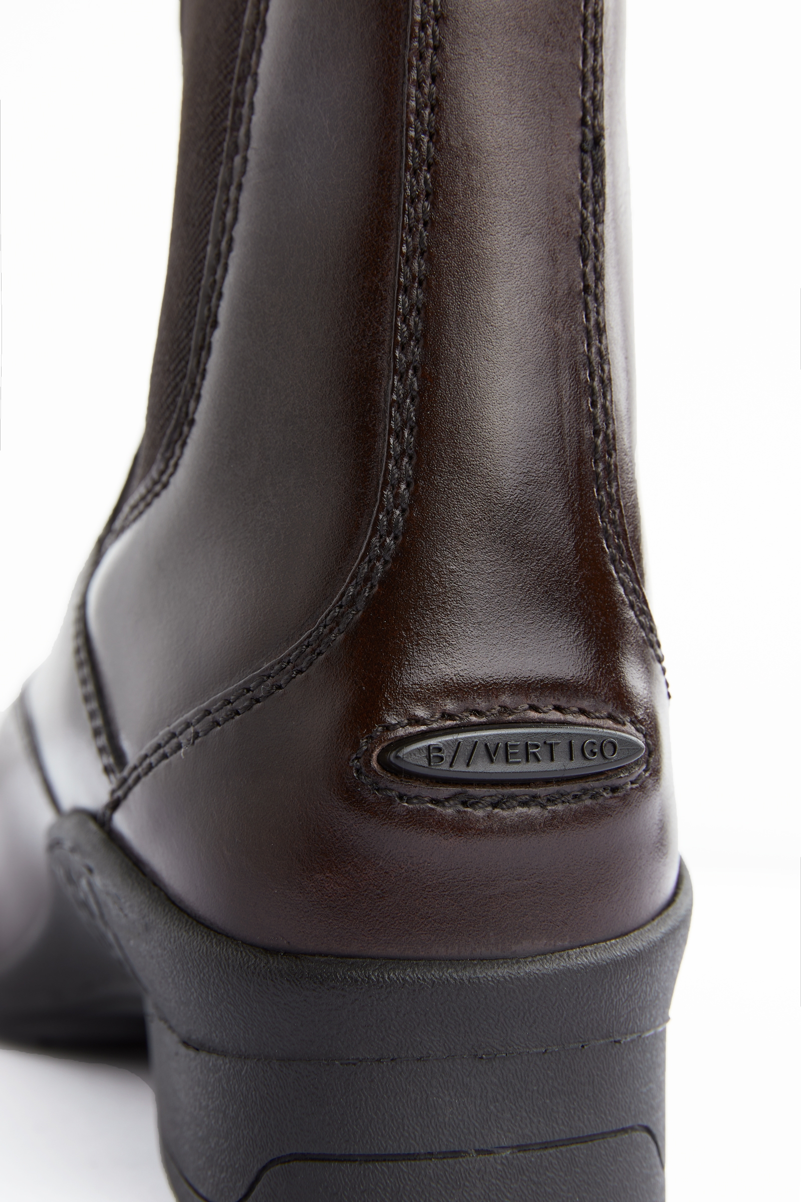 B Vertigo Women's Saturn Front-Zip Leather Jodhpur Boots