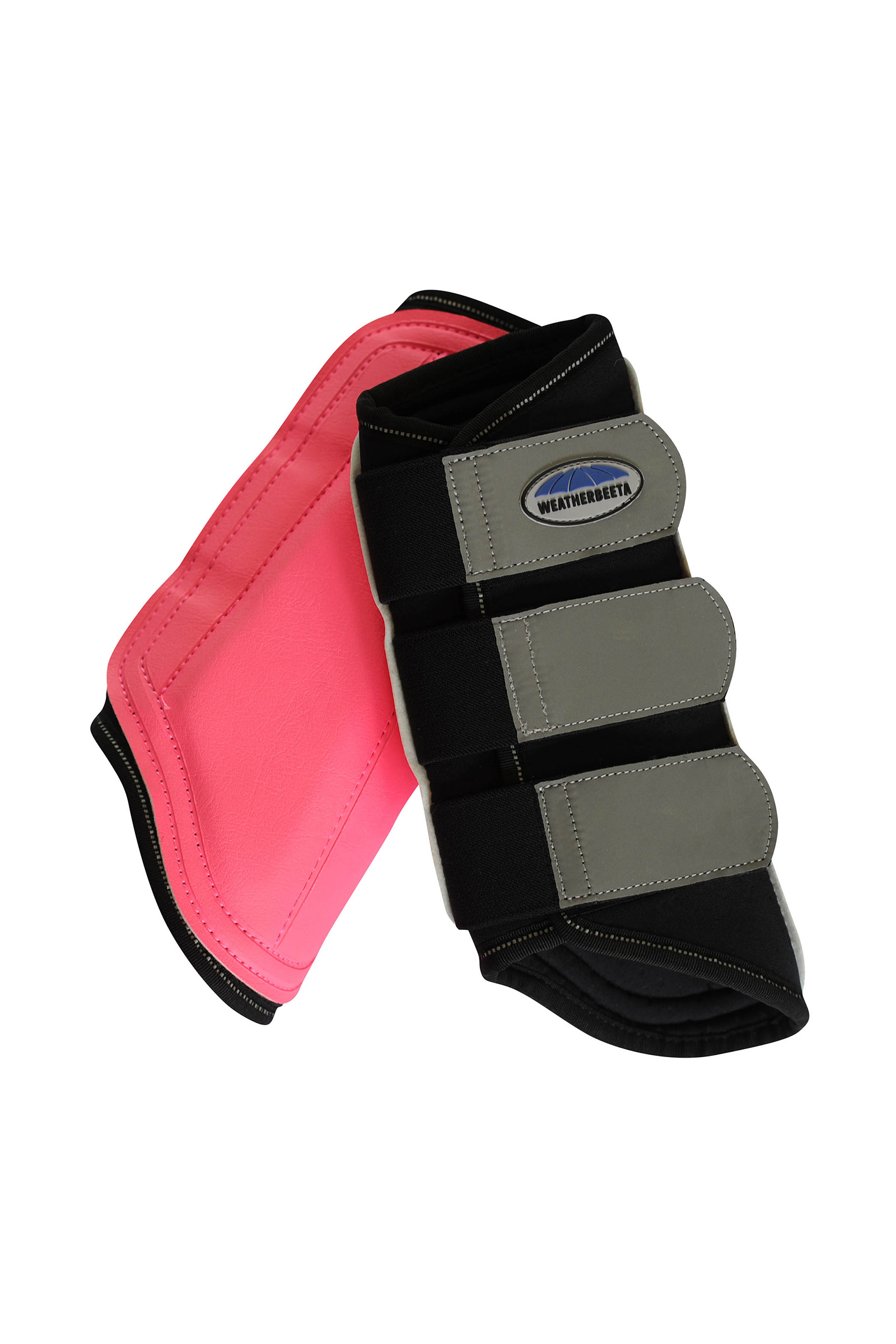 Weatherbeeta Reflective Single Lock Brushing Boots