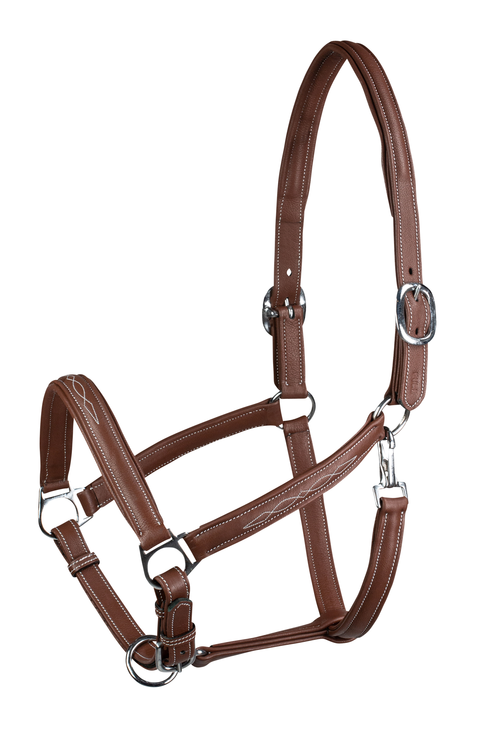 Light Brown Horze Warren Soft Leather Halter